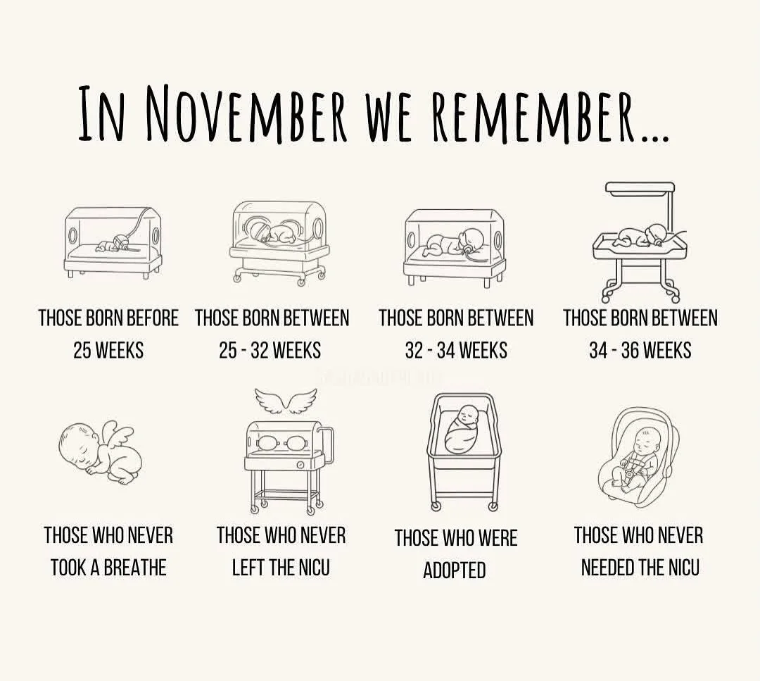 In November, we remember. 💜

Every birth story matters&hellip;

The tiny fighters
The quiet miracles
The babies who never got to come home
The families who carry them in their hearts forever.

As a doula, I hold space for every journey, every story 
