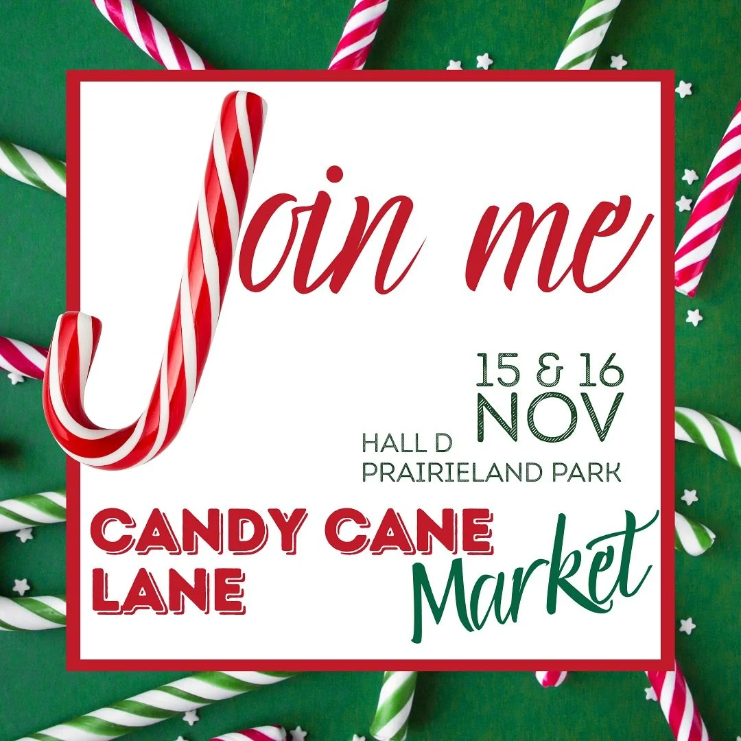 🎄✨ ITS&rsquo;S TIIIIME&hellip;&hellip;

To join me this weekend at the Candy Cane Lane Market at Prairieland Park! ✨🎄

🛍️ Saturday: 12 PM &ndash; 9 PM
🛍️ Sunday: 10 AM &ndash; 4 PM

Kick off your holiday shopping with us! You&rsquo;ll find:
👶 Al