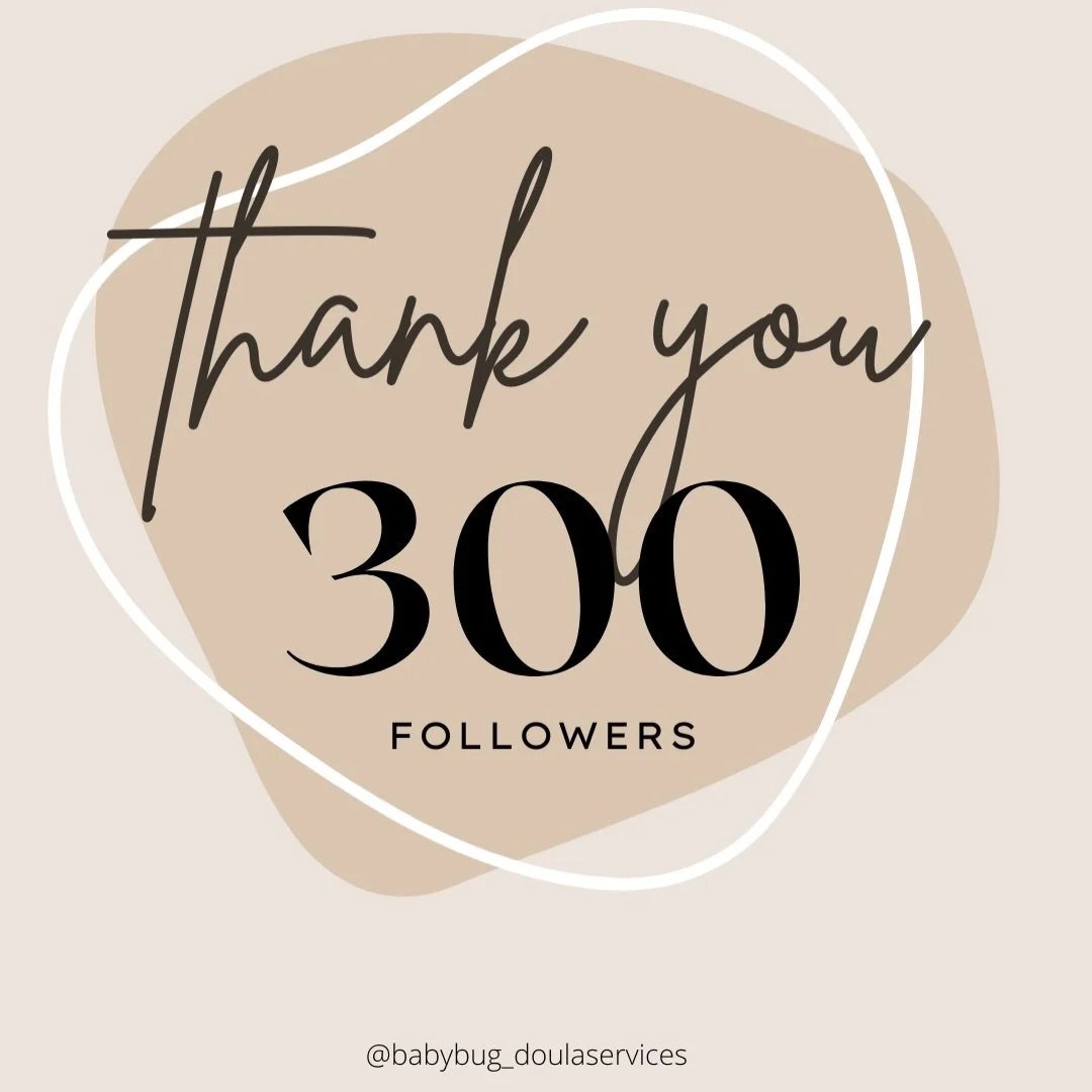 300 🤍

I know in the world of social media that might not seem like a huge number&hellip; but to me, it means everything.

300 people choosing to follow along on my doula journey.
300 people supporting birth work.
300 people who care about informed,