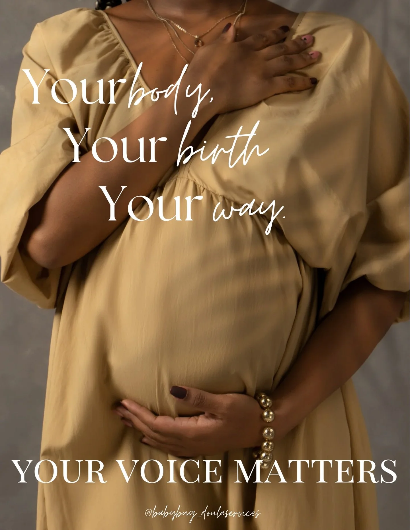 Your body knows. Your instincts matter. And your voice deserves to be heard. 🤍

Birth is not something that happens to you, it&rsquo;s something you are an active part of. Whether you choose a medicated birth, an unmedicated birth, a C-section, or s