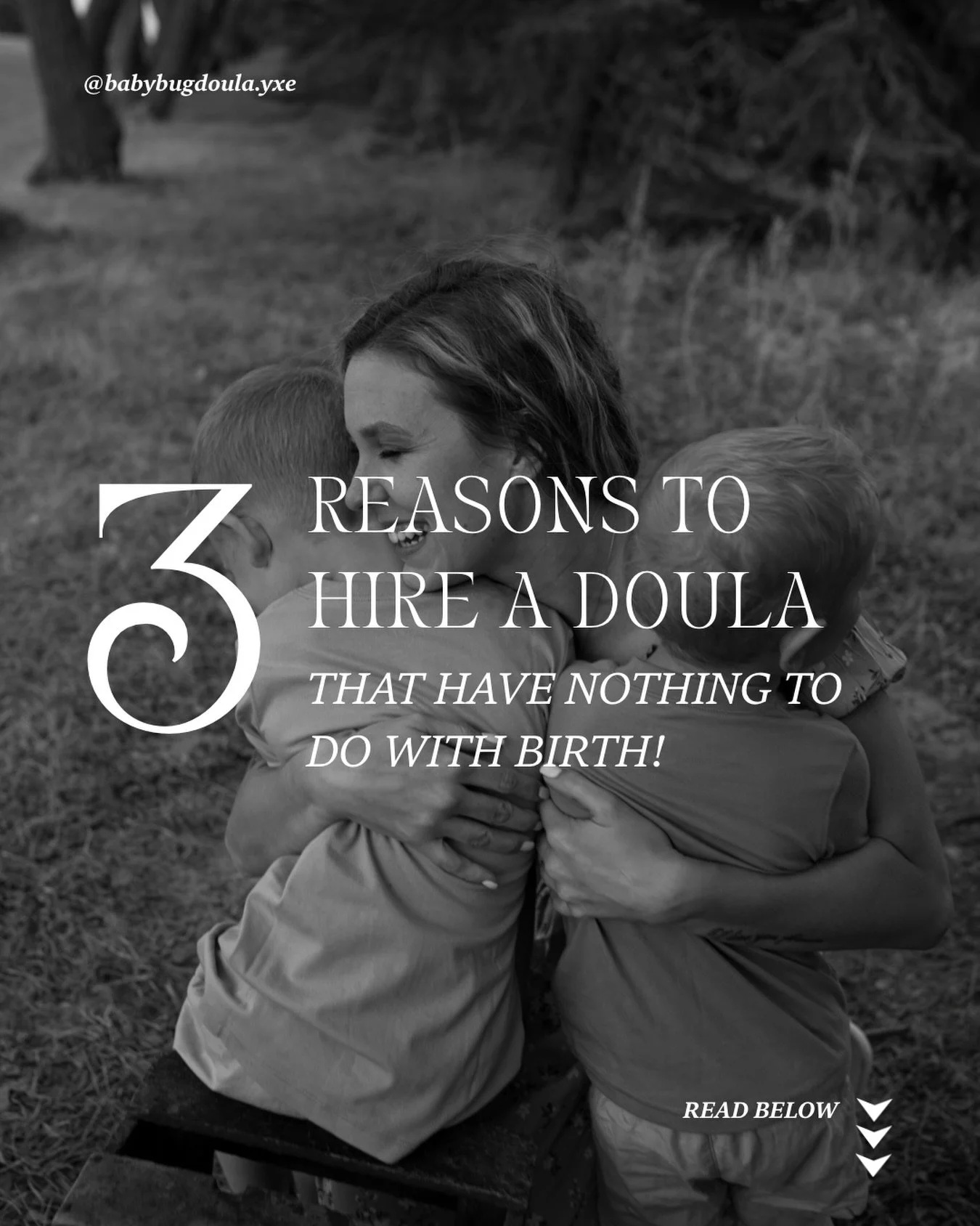 3 reasons to hire a Doula
(that have nothing to do with birth)

🤍 Your family has someone in their corner
Support isn&rsquo;t just for labour, it&rsquo;s for the entire journey into and during parenthood.

🤍 We help partners feel included too!
Doul