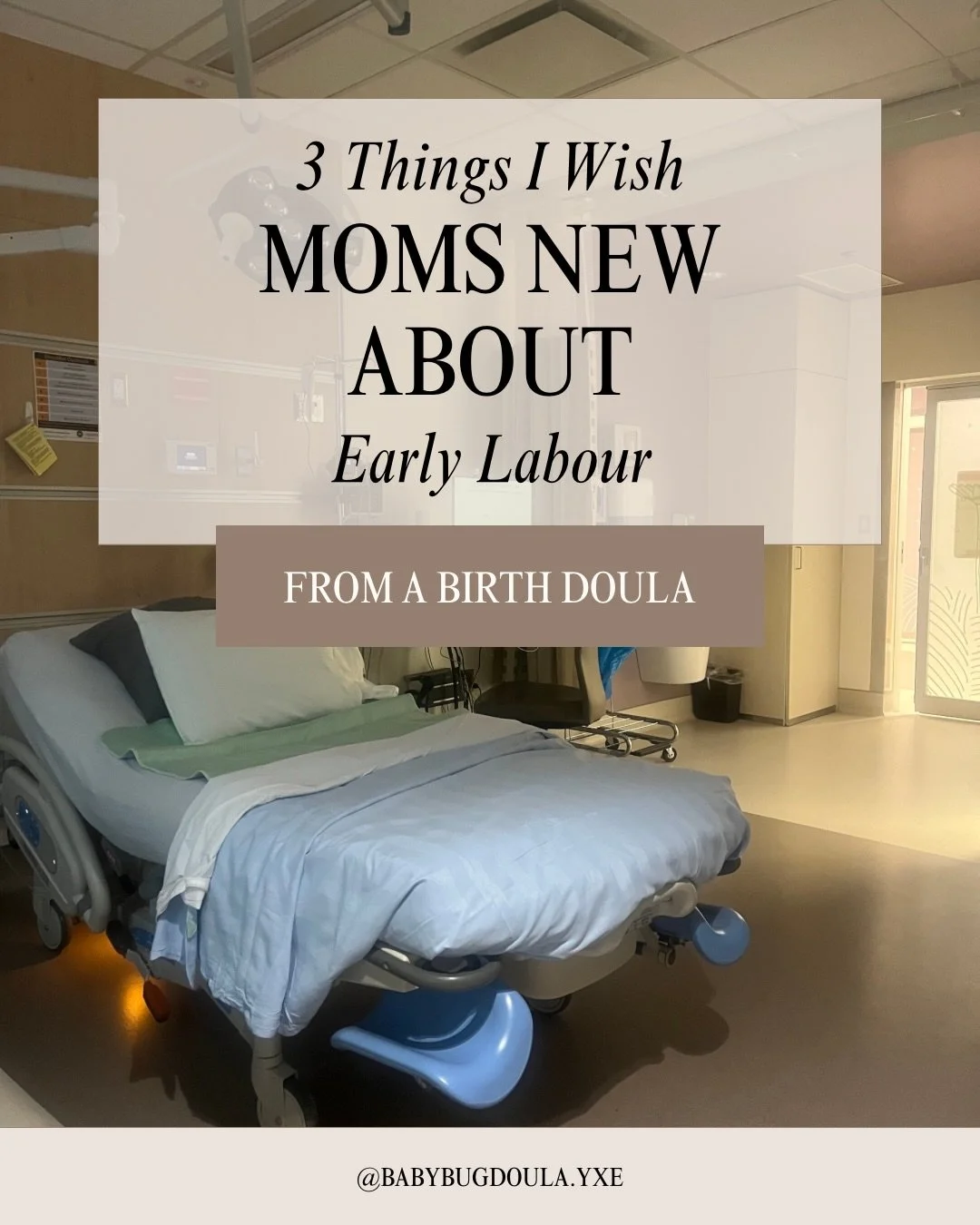 One of the biggest surprises for first-time moms? Early labour often looks nothing like the movies.

It can be slow, quiet, and sometimes even leave you wondering if labour has really started.

As a birth doula, I remind families that early labour is