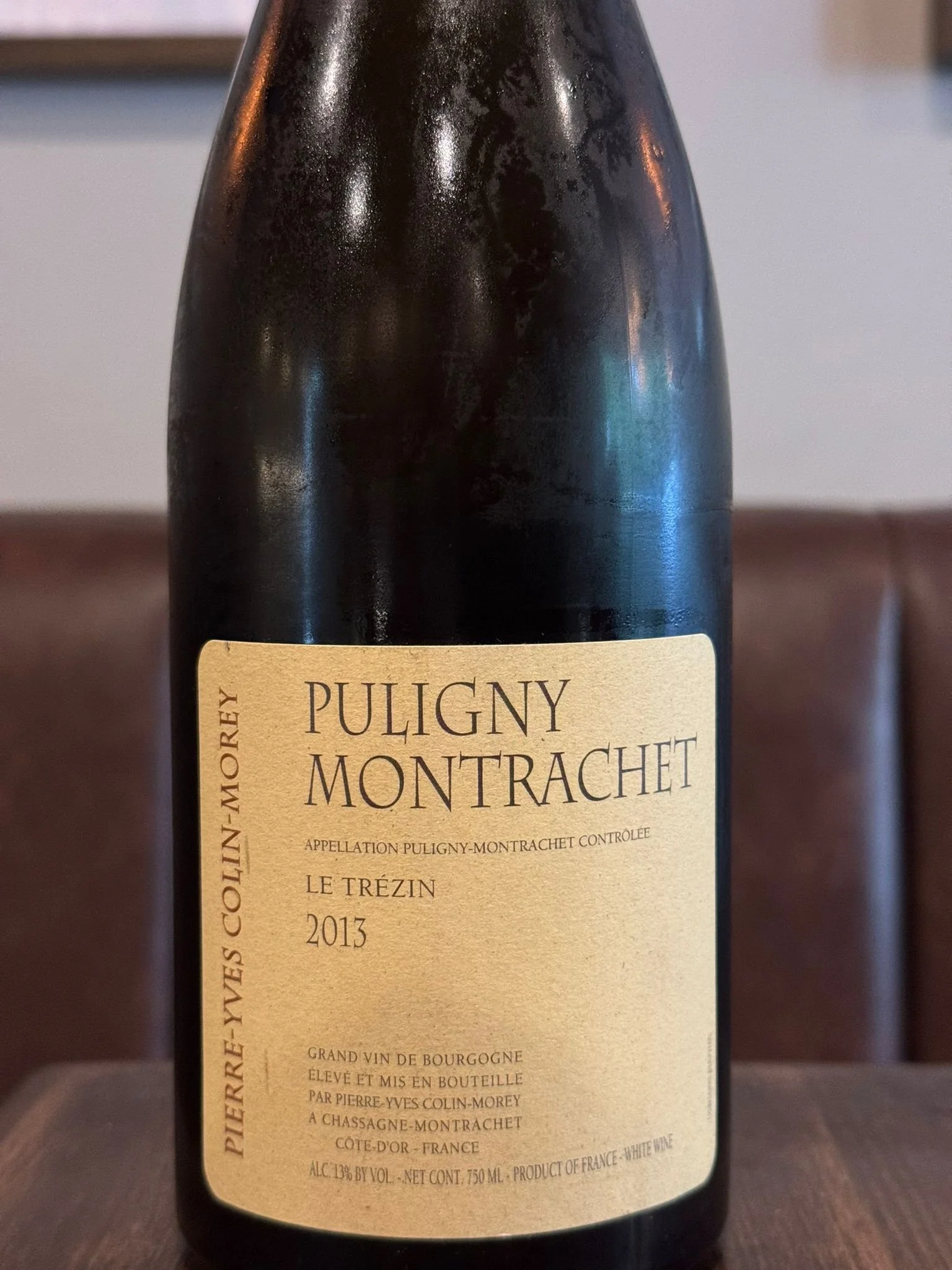 Pierre Yves Colin Morey Puligny-Montrachet 'Les Trezin' 2013