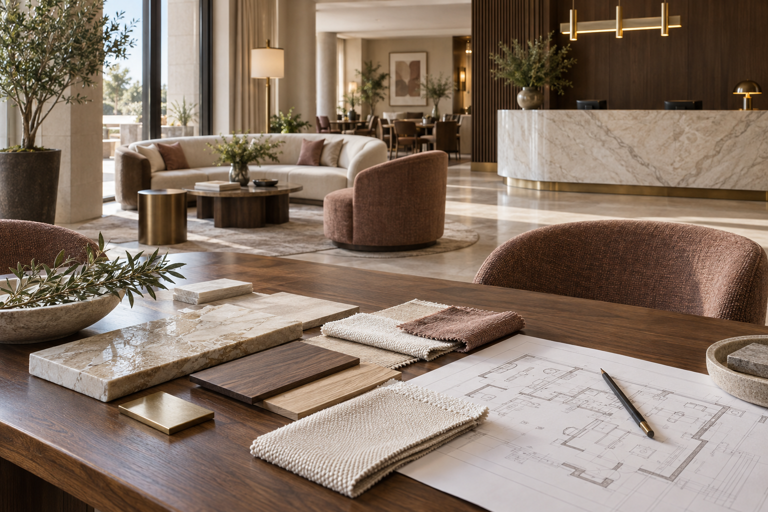 furniture hotel restaurant FF&E FFE procurement lobby custom