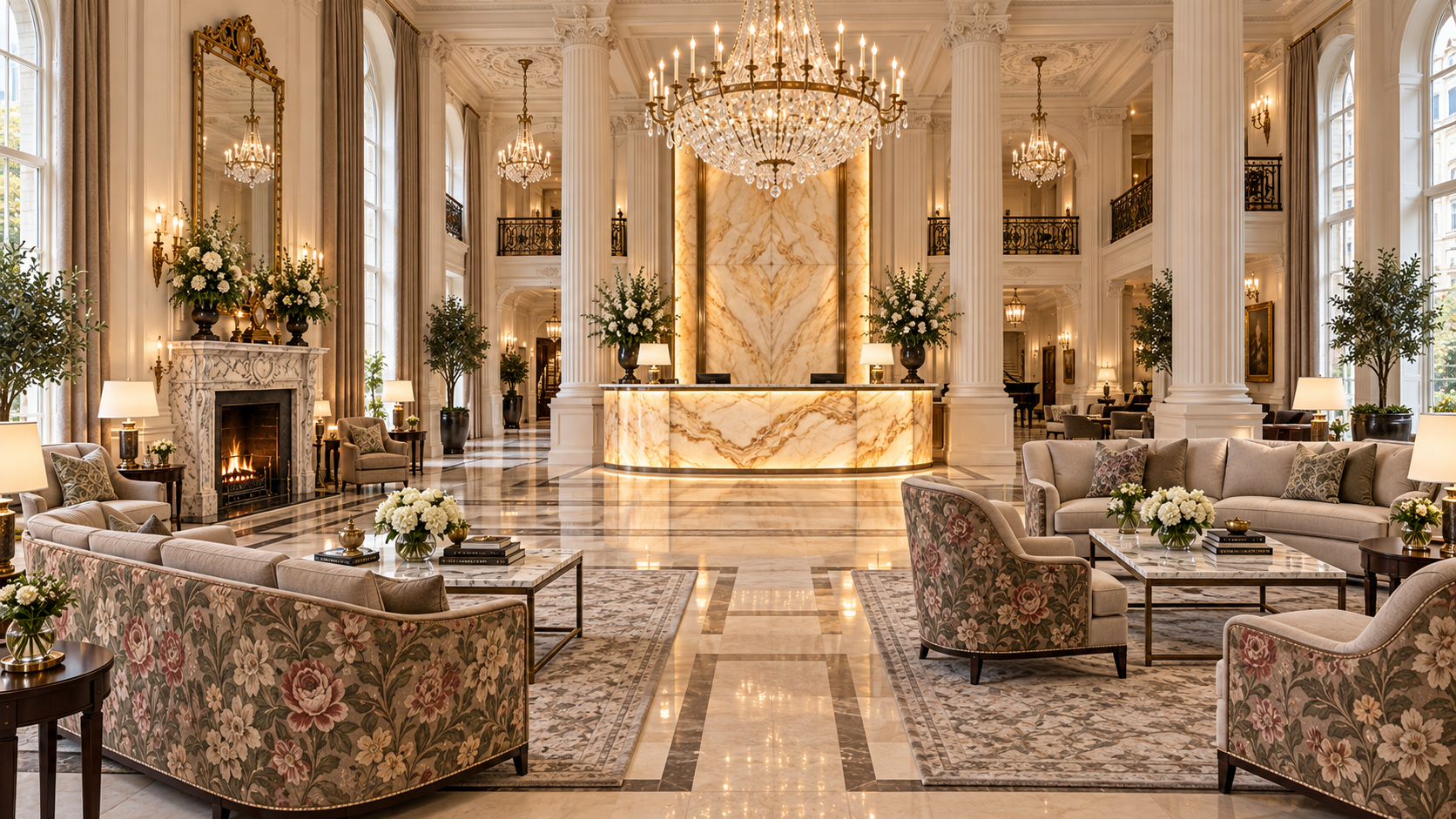 hotel lobby FFE furniture stone marble sofa upholstery.png