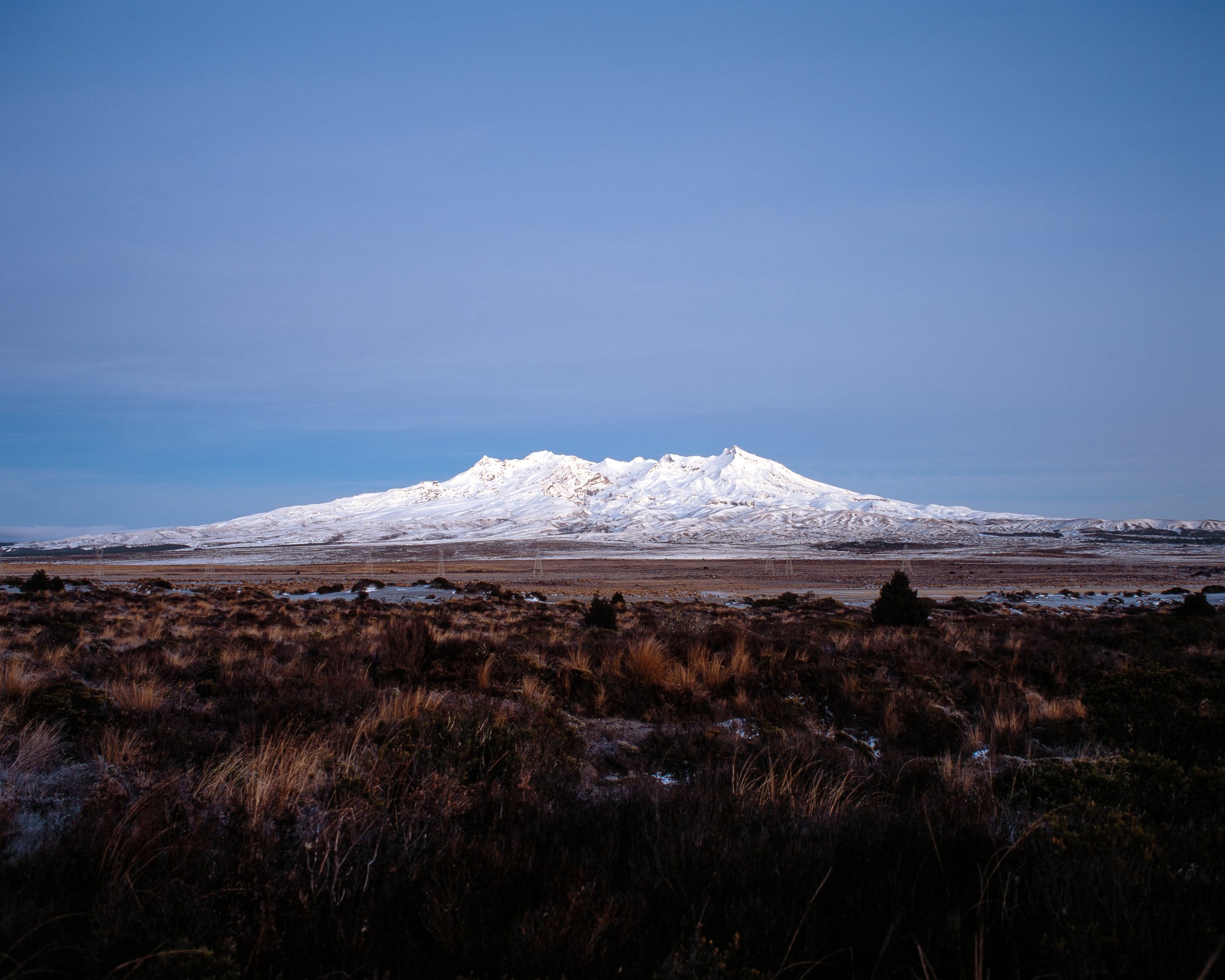 Mount Ruapehu from Desert Road
