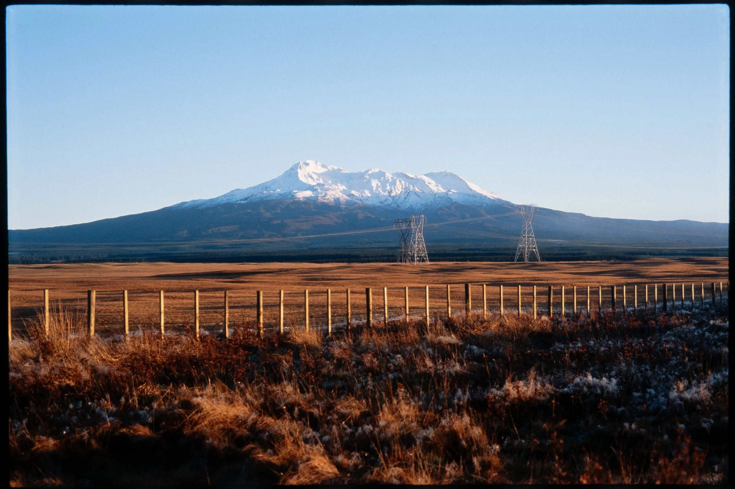 Mount Ruapehu from the Desert Road
