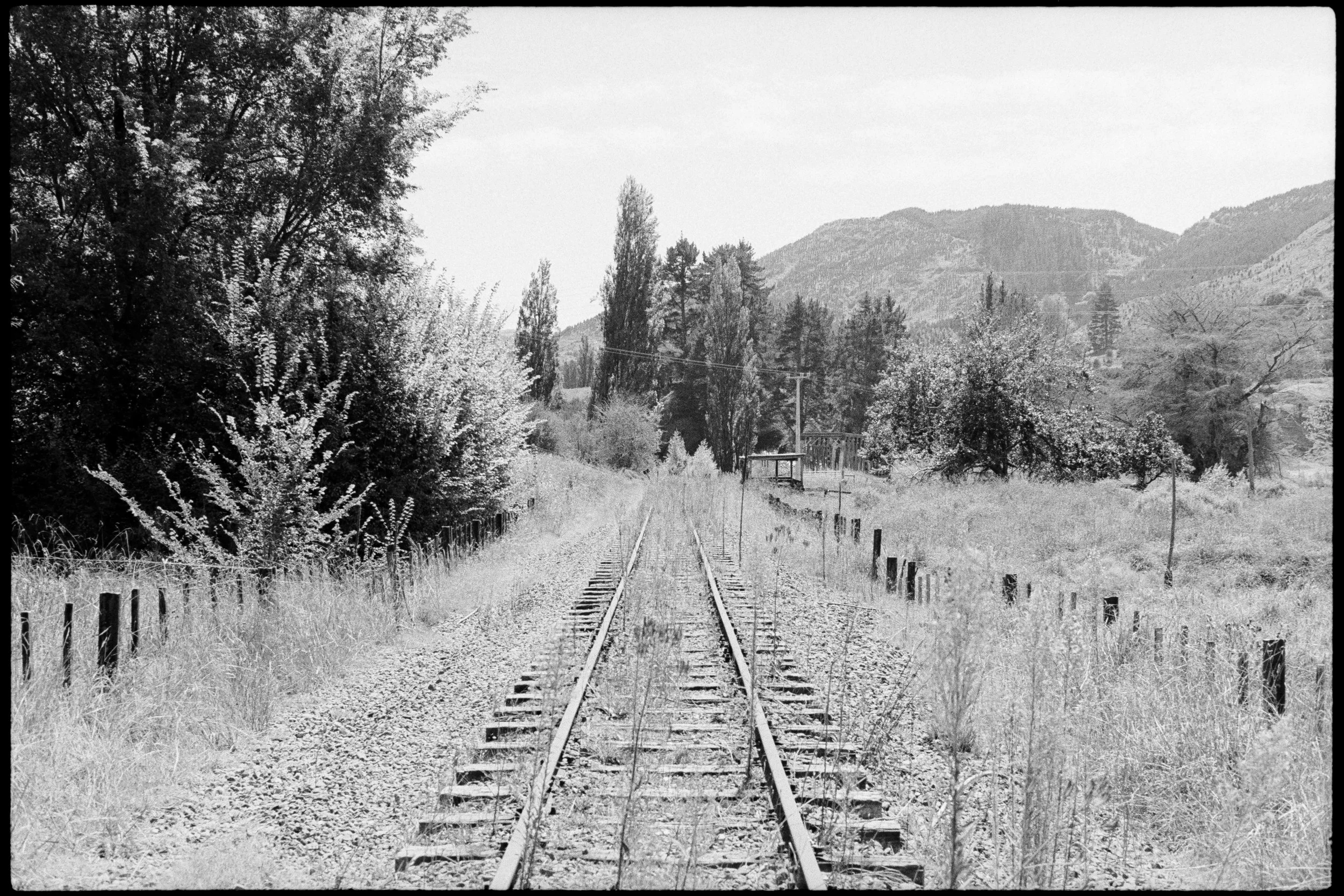 The remains of the Napier-Wairoa Line following Cyclone Gabrielle 