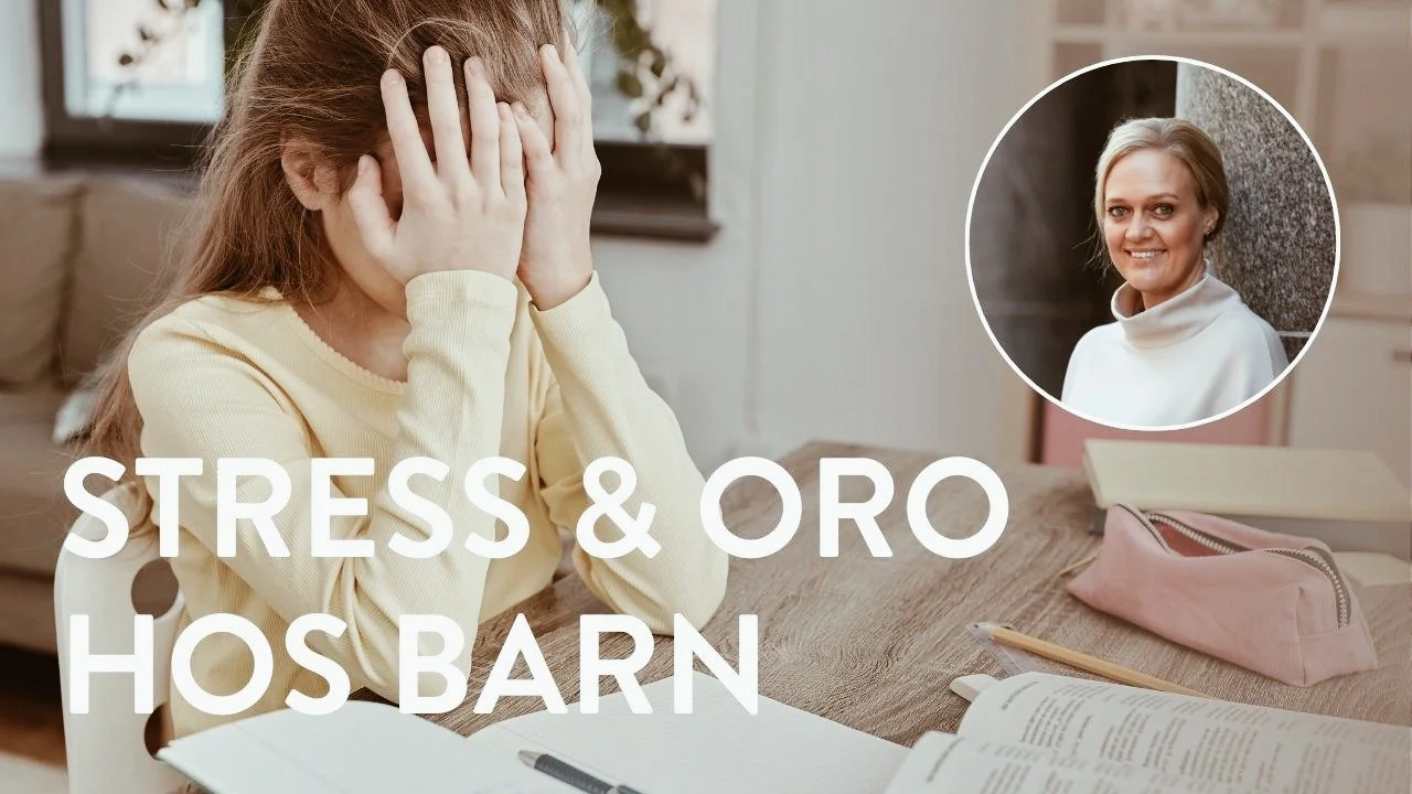 Stress & oro hos barn - Cajsa Jahn