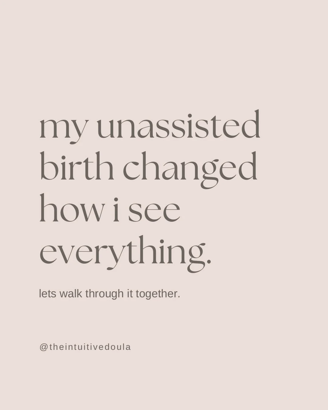 my second birth stripped everything back. no rigid timelines. no pressure to follow someone else&rsquo;s rules. 

just my body doing what it already knew how to do.. + me making sovereign choices along the way. 

i chose to check in with my midwife, 