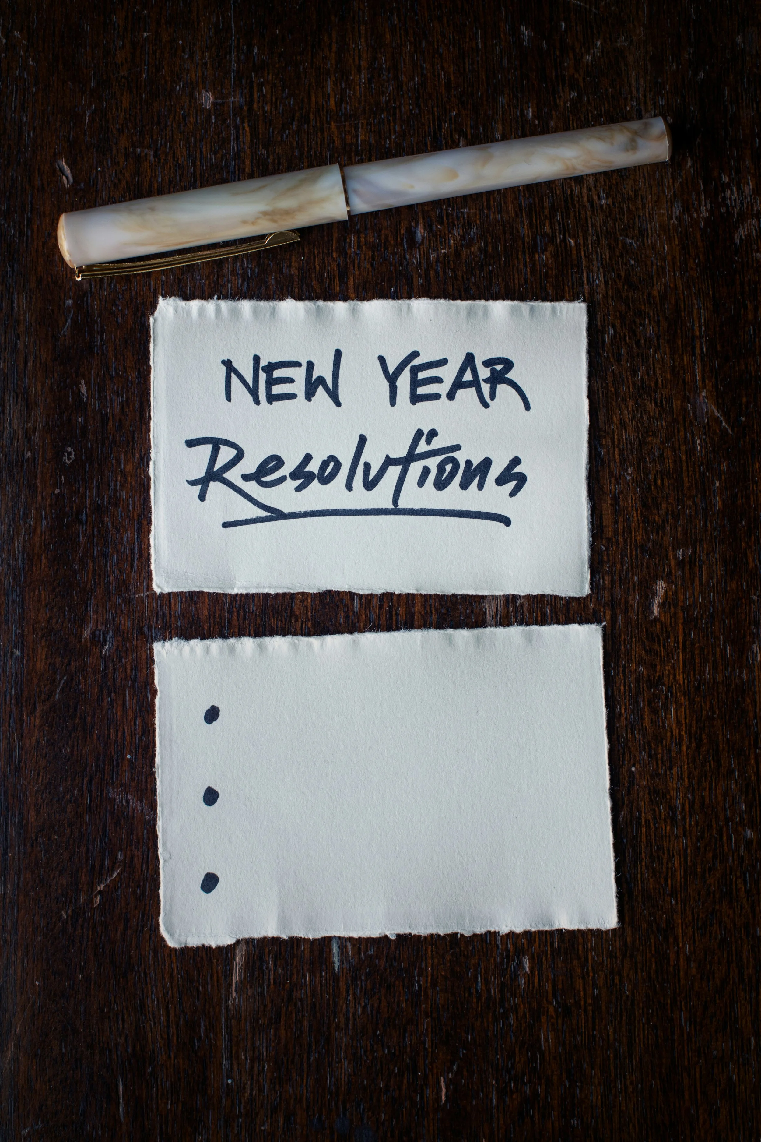 New Year’s Resolutions