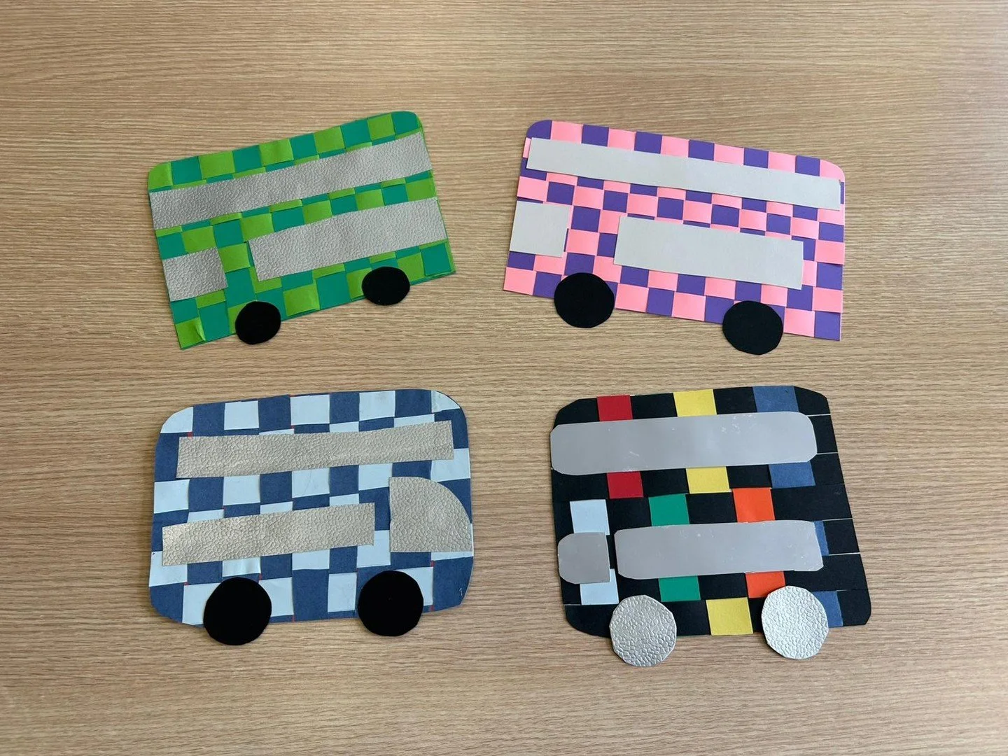 To kick off our Anti-Hate Crime campaign, we made these woven buses, which Emma gave to the heads of the three big bus companies and West Yorkshire Combined Authority at a West Yorkshire Citizens meeting yesterday. 

Does this seem like your sort of 