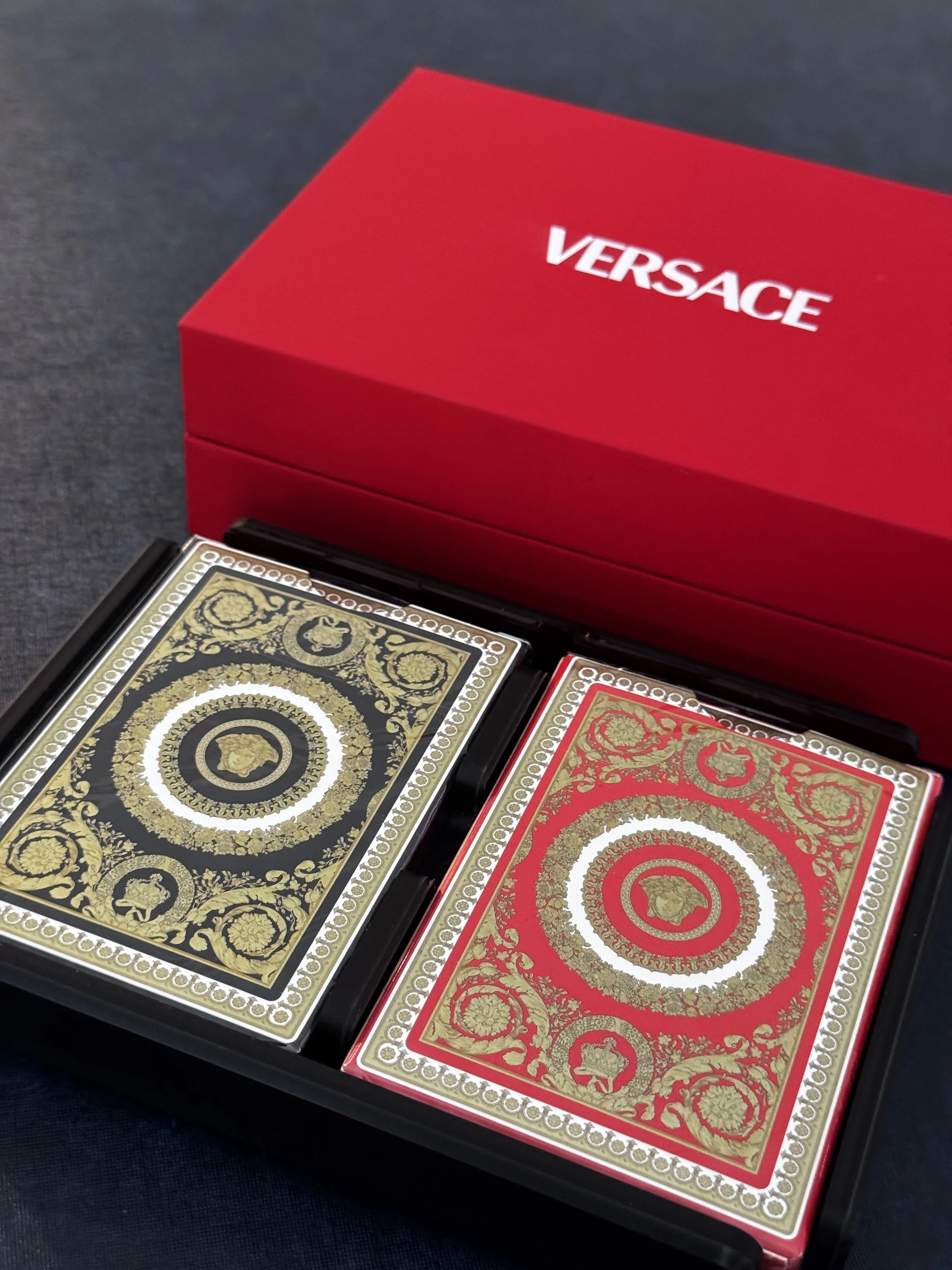 Versace Barocco Medusa Playing Cards Set