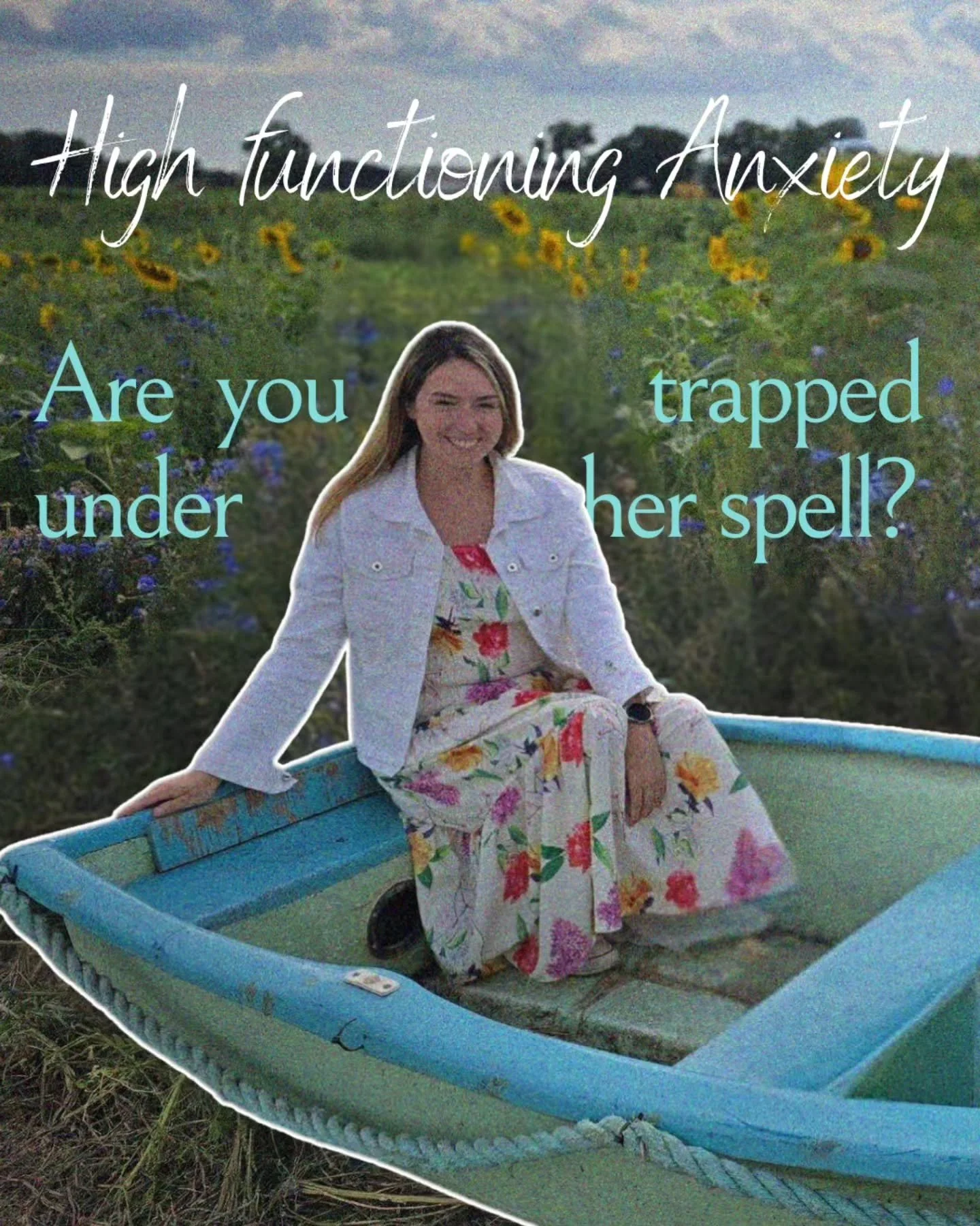 High functioning anxiety is not any less than other anxiety, it's more like the grey man in the room. It's there and you know it is but not many people see him because he blends in with everyone else. Anxiety is the exact same, it blends in with othe