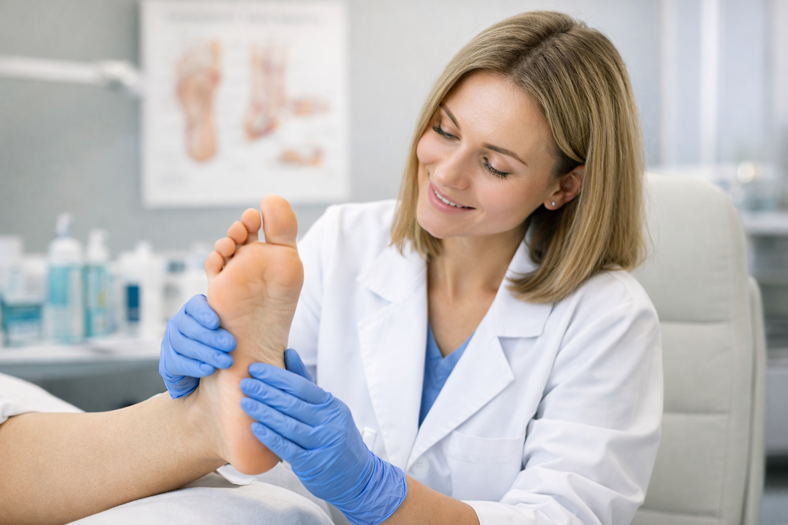 Farsi Persia Dari speaking podiatrist