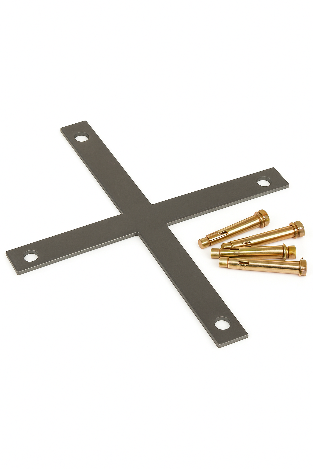 Metal Cross Bracket and Expansion Bolts.png