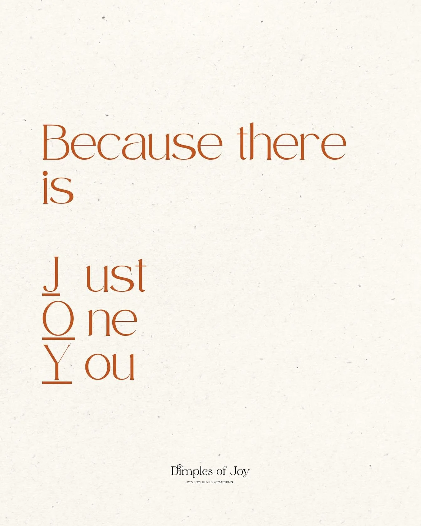 A safe space to figure things out and rediscover your Joy!

When everything feels overwhelming and you&rsquo;re not sure what you want next!
Let&rsquo;s create some clarity together - with kindness, no judgment and no rush.

Because there is JUST ONE