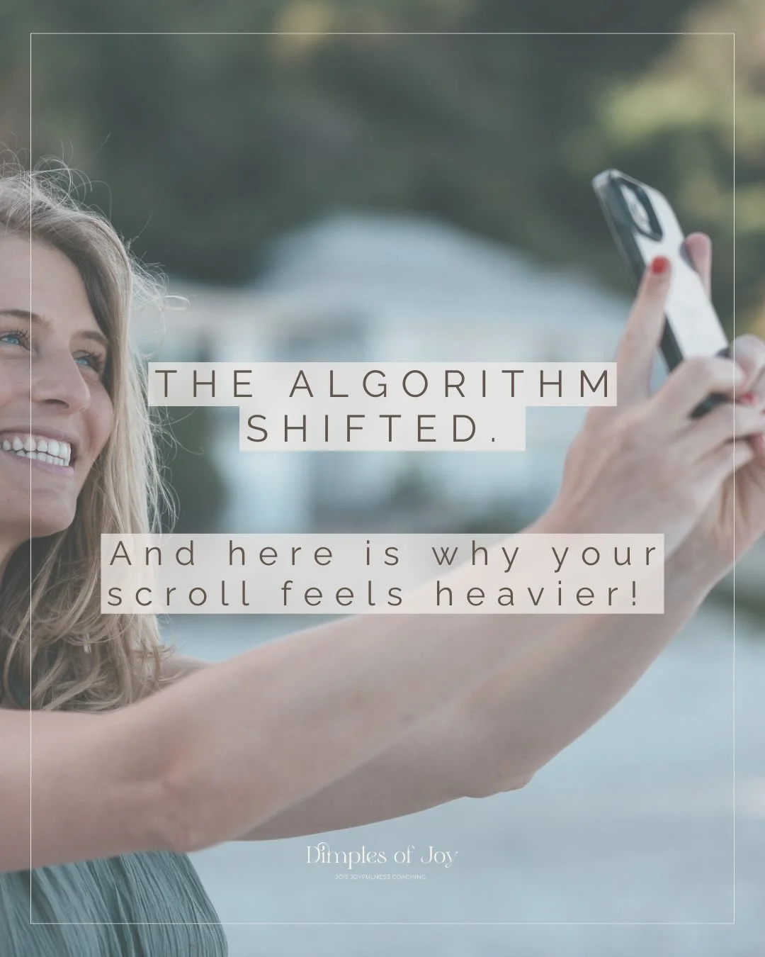 Why Social Media feels exhausting! 

More and more clients tell me how much they struggle with  social media.

So why are we here? 

It is just enough hope to keep us scrolling
It is just enough fear to make us feel stuck
It is just enough rewards to