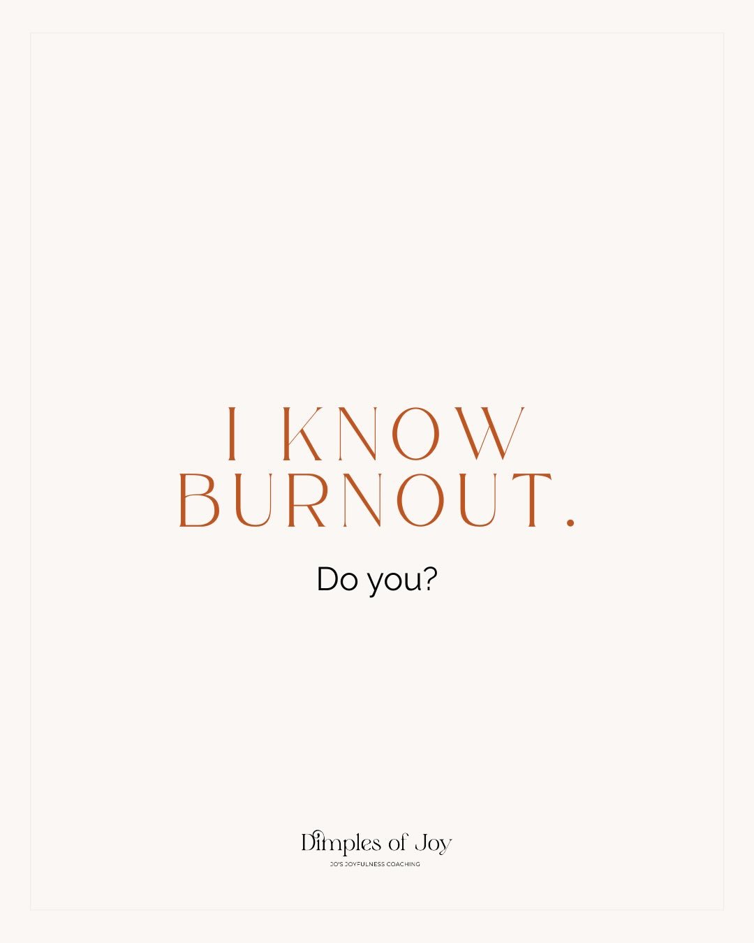Burnout if dreadful. Burnout is unforgivable. Burnout is exhausting. 

Burnout takes long. Once you overstepped the last standing boundary of yours, it takes forever to build it up again. 

And it is so easy to loose yourself in thoughts like: &ldquo