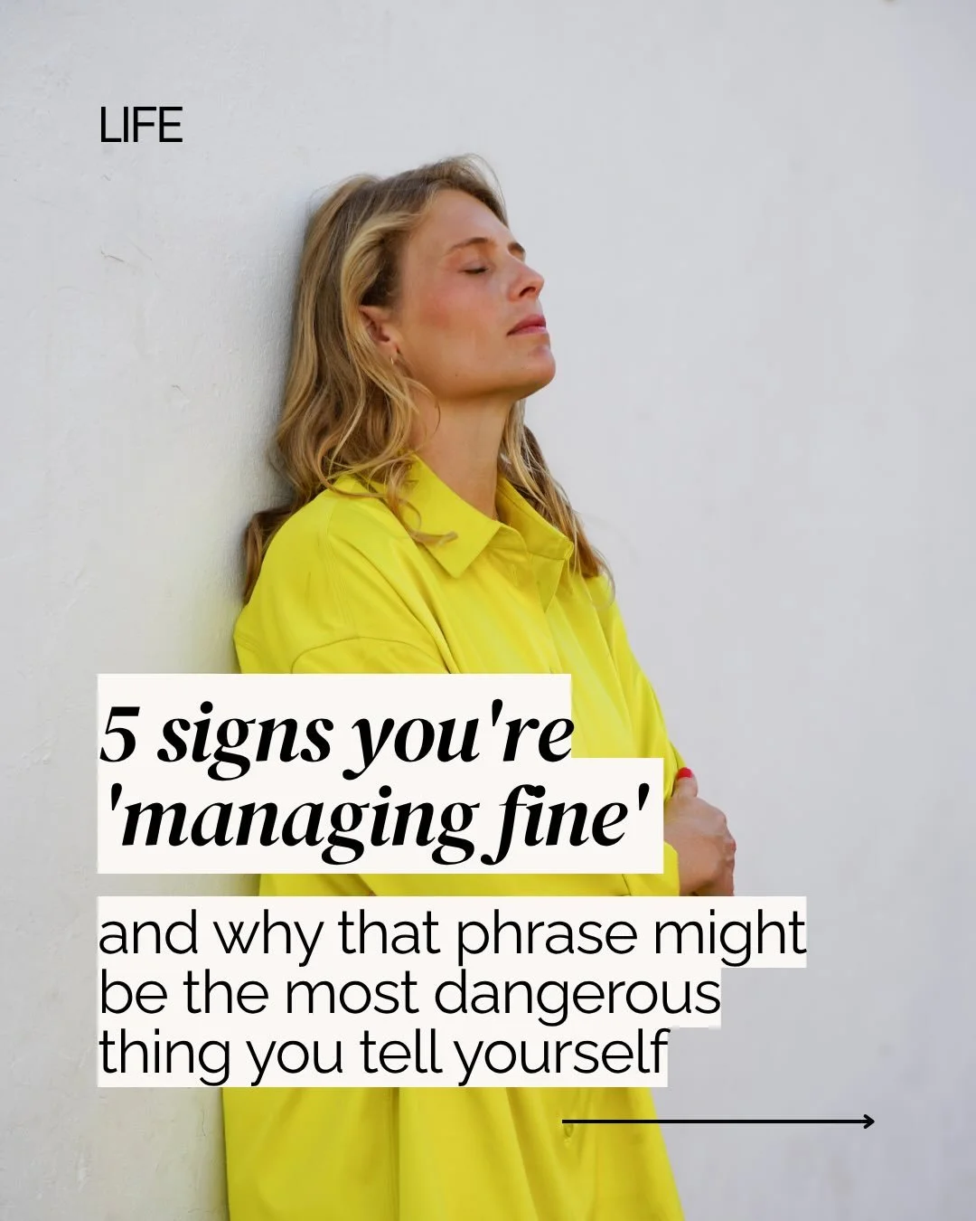 This was me 3 years ago.

I ignored it and ended in Burnout.

So if this sounds familiar to you now, you are in the right place.

Let&rsquo;s build a fulfilling life together. 

Link in bio. 💛

#burnout #highachievers #lifecoach #careercoach #innerw