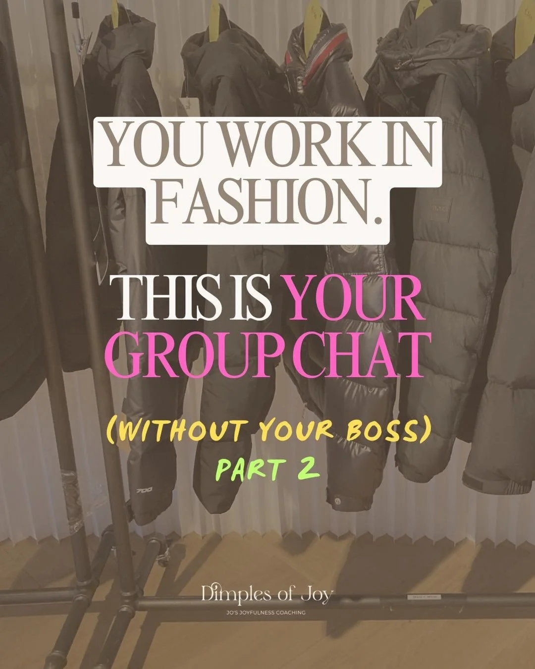 What&rsquo;s happening in yours? 🙇🏼&zwj;♀️

#fashion #corporatefashion #groupchat #career