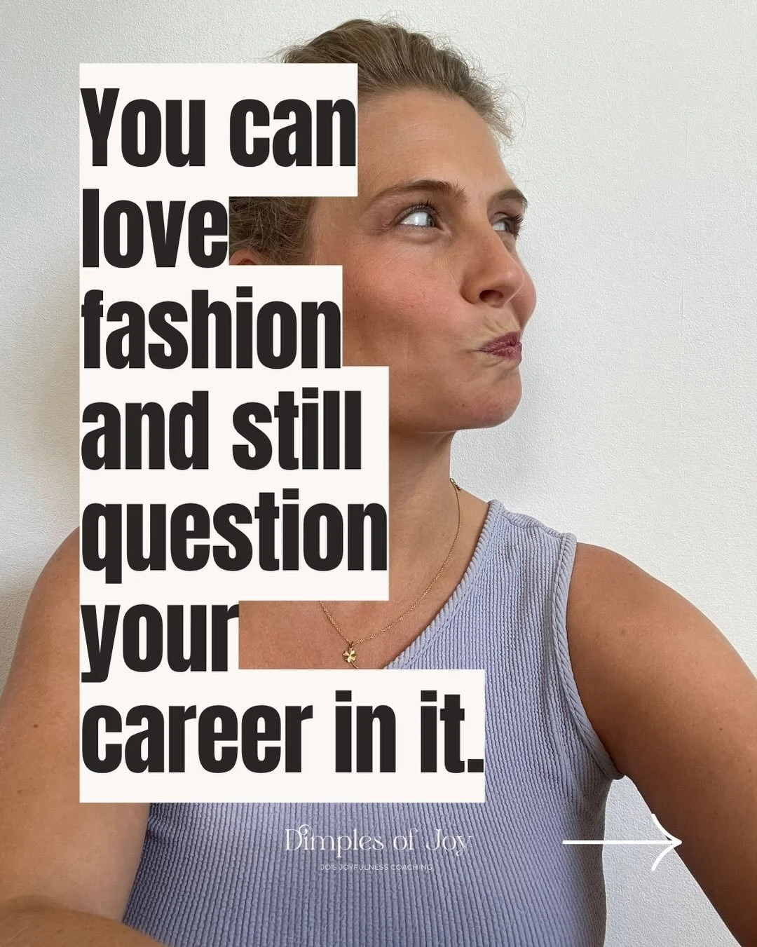 What thought keeps popping up that you&rsquo;re trying to ignore?

#fashion #fashioncareer #corporatefashion #coaching