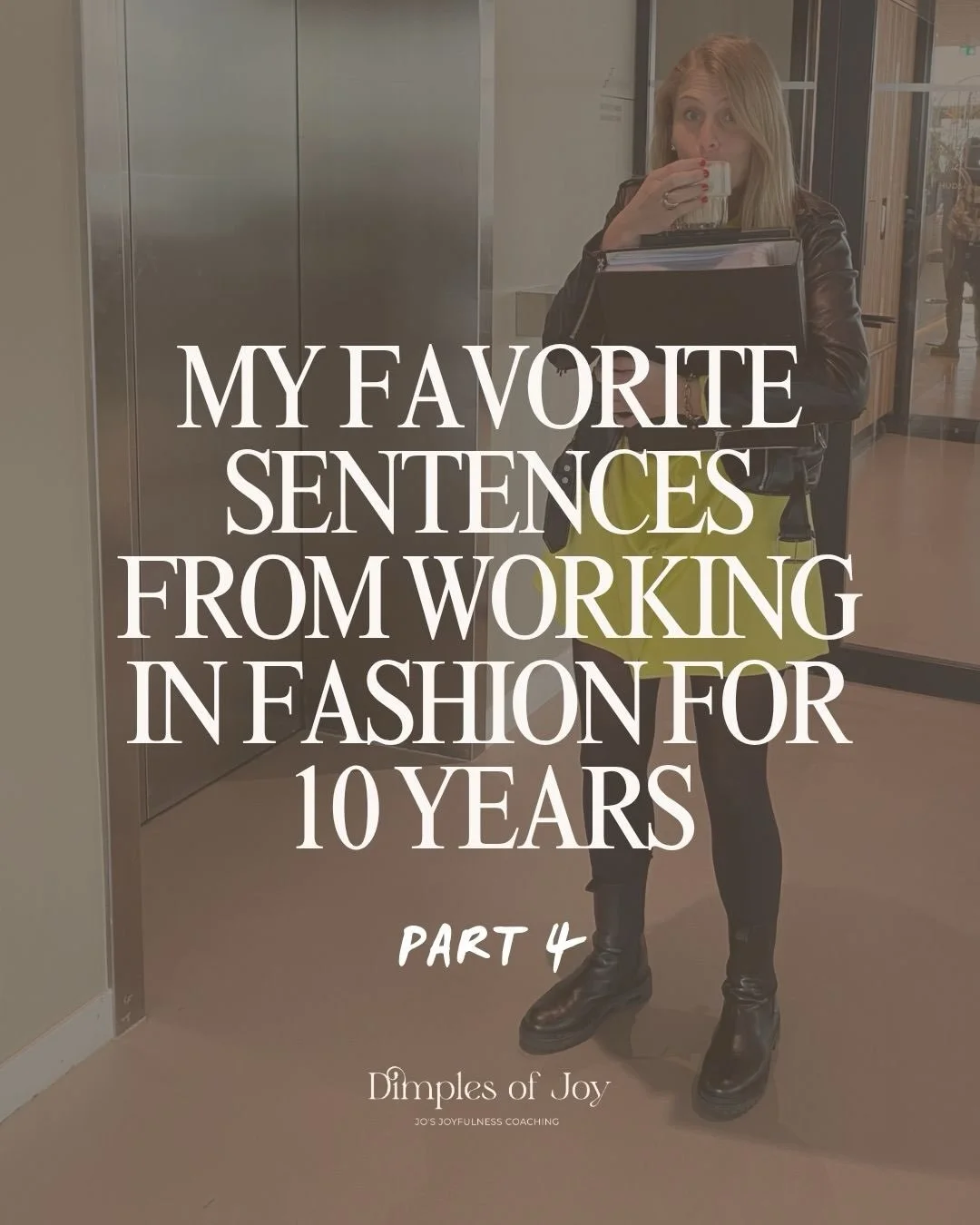 I can&rsquo;t believe I&rsquo;m already on Part 4 😂

The next one will just be dedicated to your comments! 

I&rsquo;m laughing so much at each and every one of them! 😂🫶🏼

#fashion #fashioncareer #corporatefashion #coaching