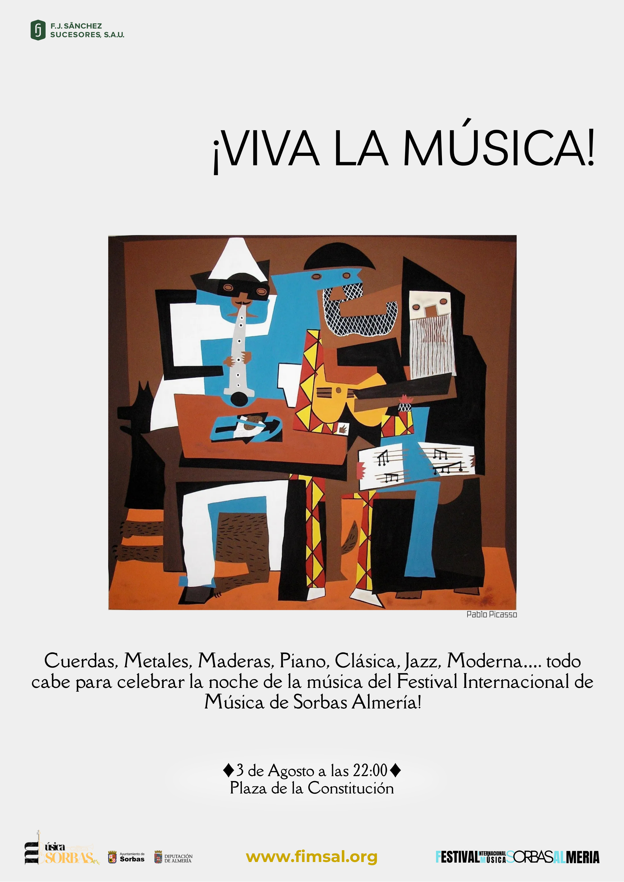 ¡Viva la música!