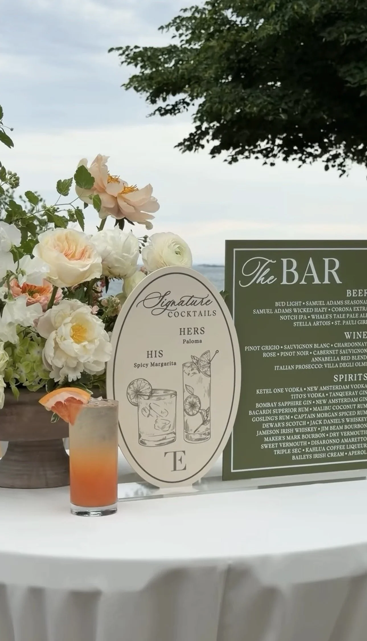 Elevated Bar Signage
