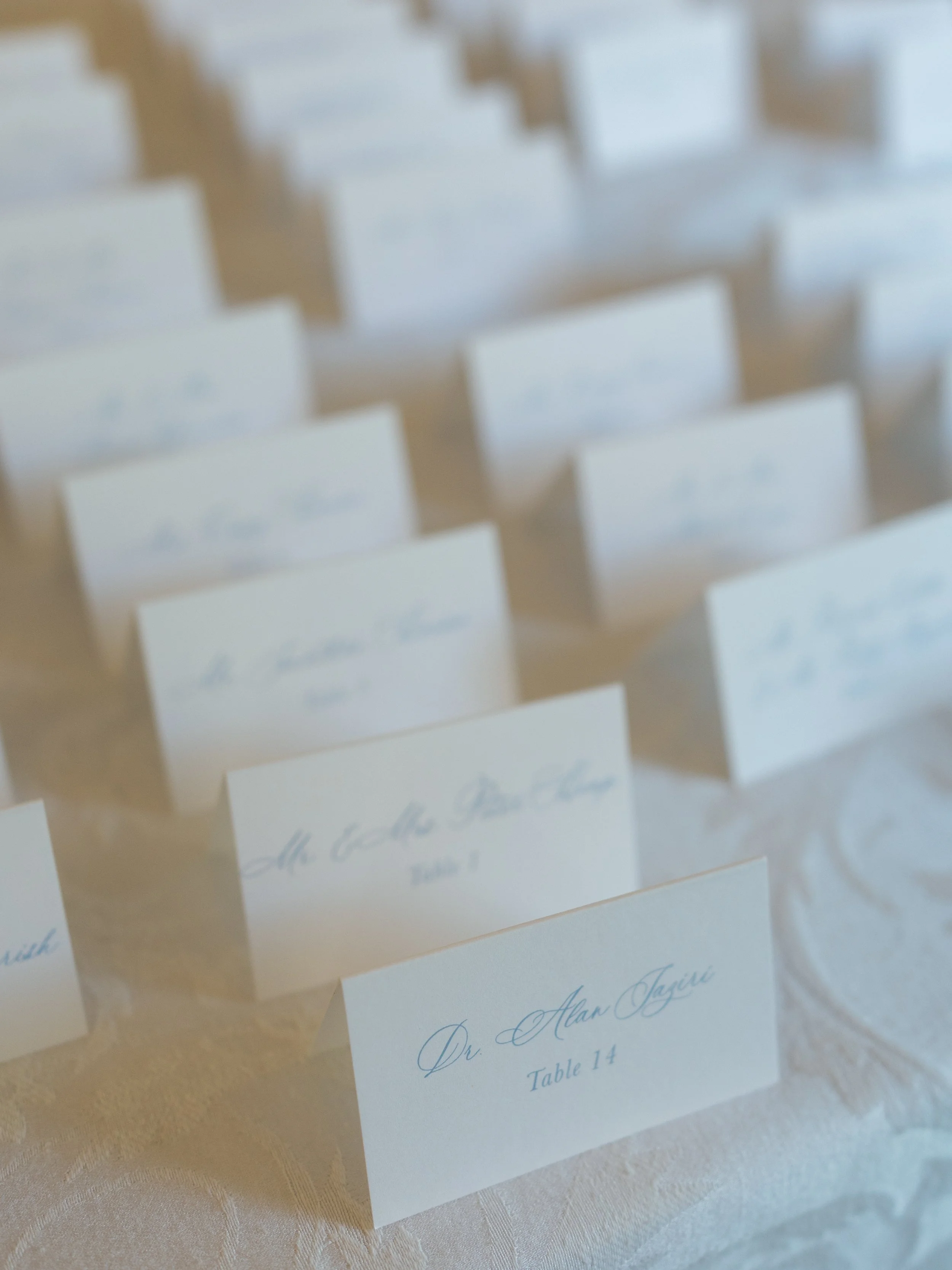 Escort Cards