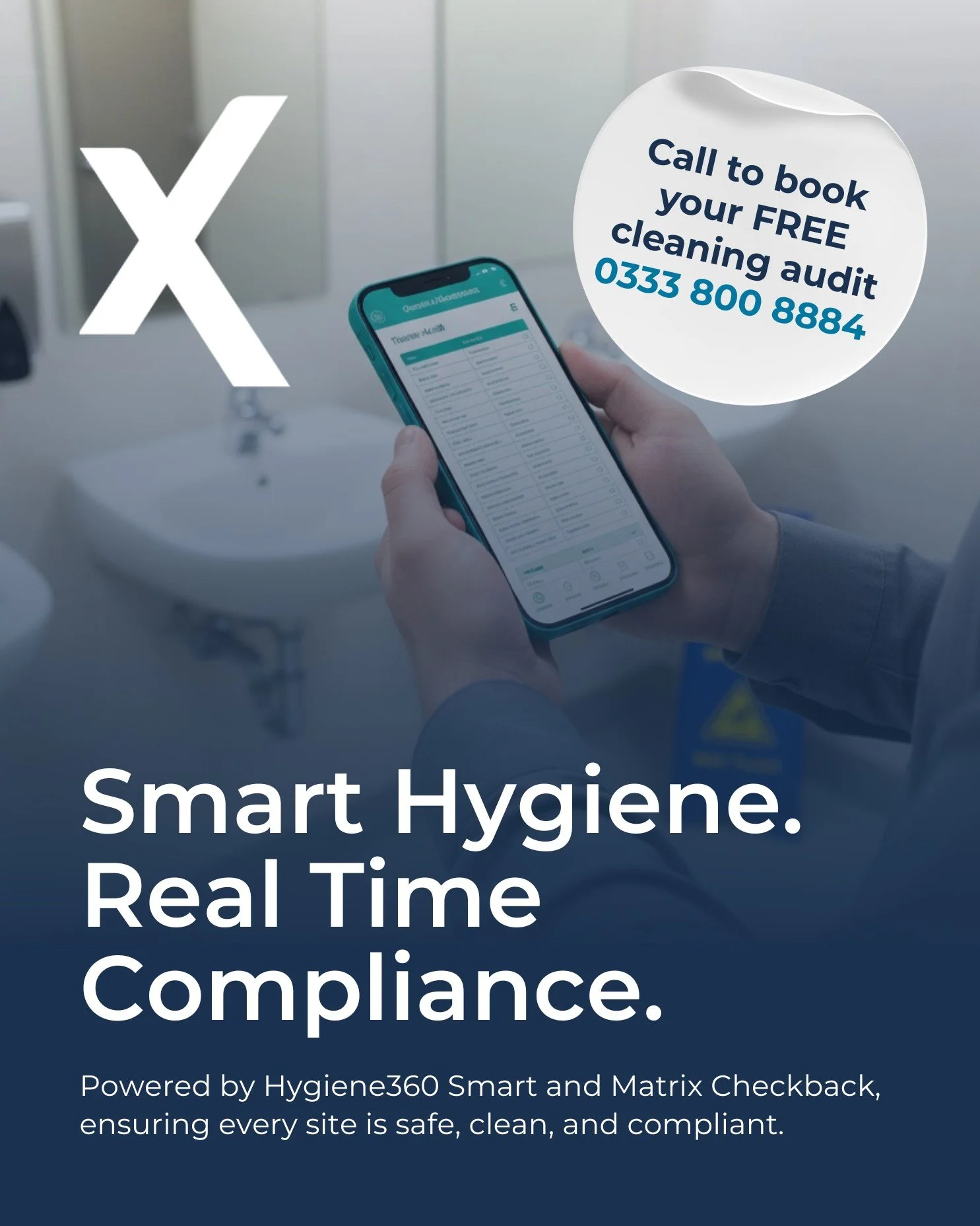 Smart Service, Proven Results. Our technology driven auditing and real time performance monitoring ensure your cleaning programme is always compliant and high-performing. That's the Matrix difference.

#FacilitiesManagement #HygieneCompliance #SmartT