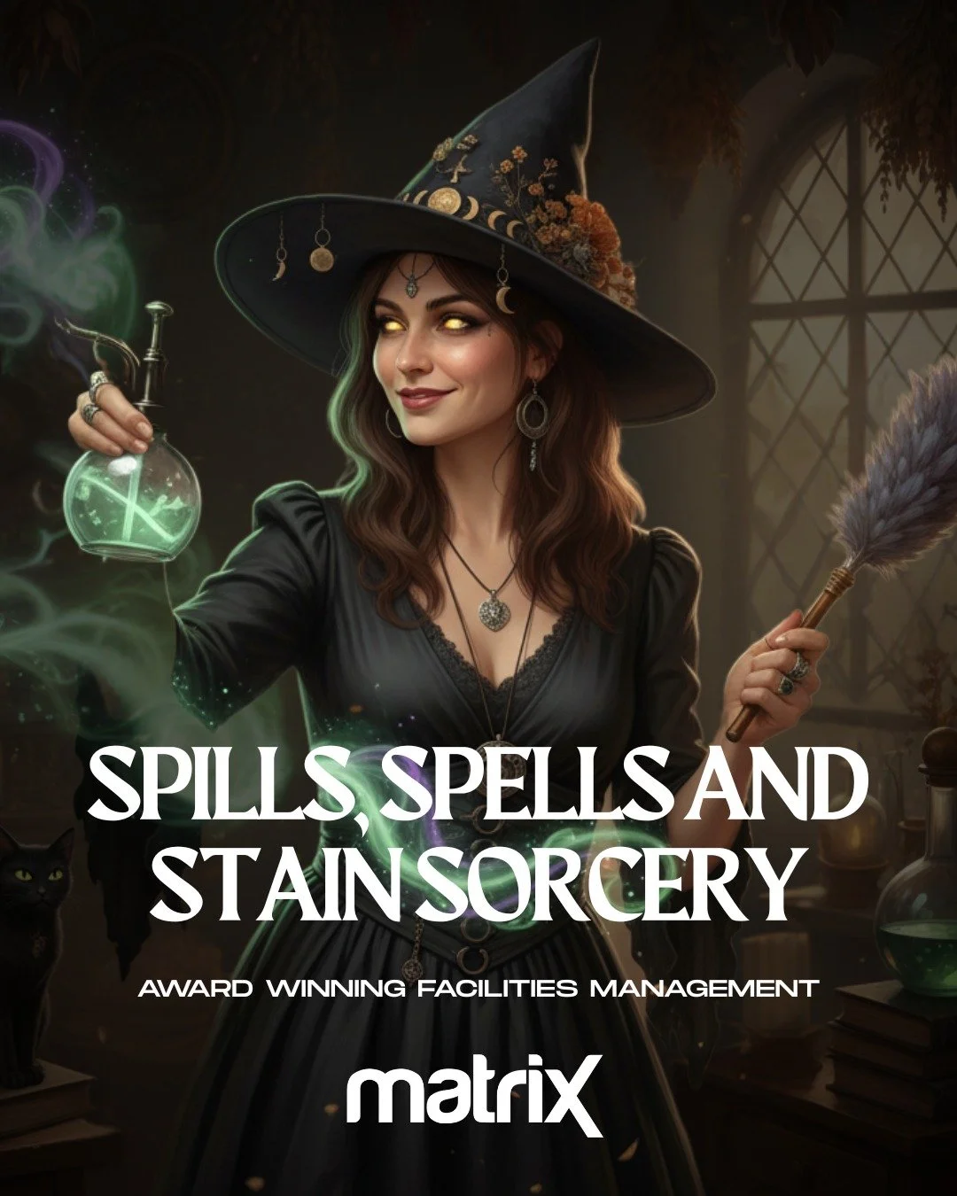 Double, double, toil and trouble&hellip; 🪄 Grease and grime begin to bubble!
Our cleaning magic works faster than any spell, no cauldron required. ✨

📞 To find out more and book your free cleaning audit, contact us today 0333 800 884

#HalloweenVib