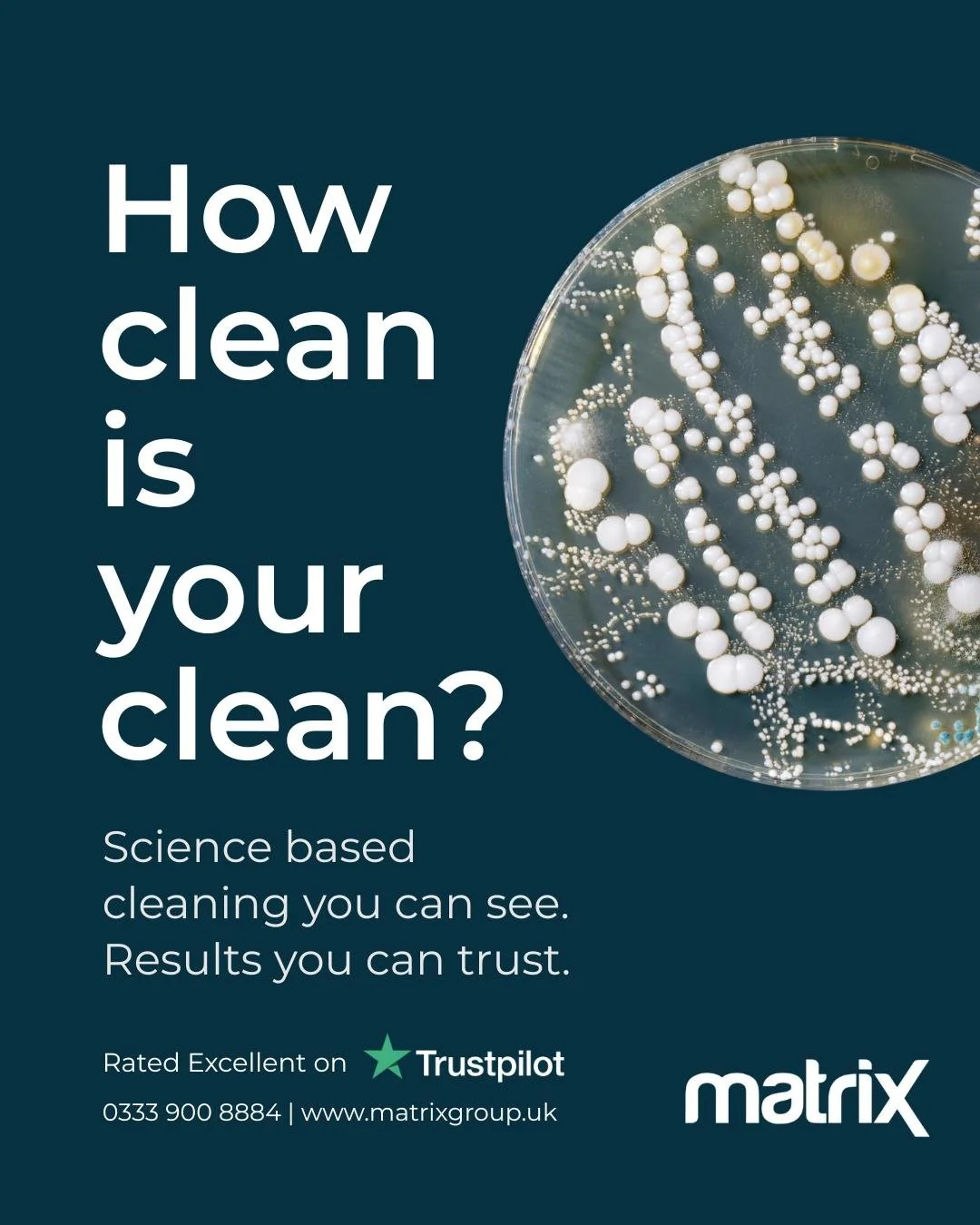 Clean shouldn&rsquo;t be a matter of opinion or a visual guess...