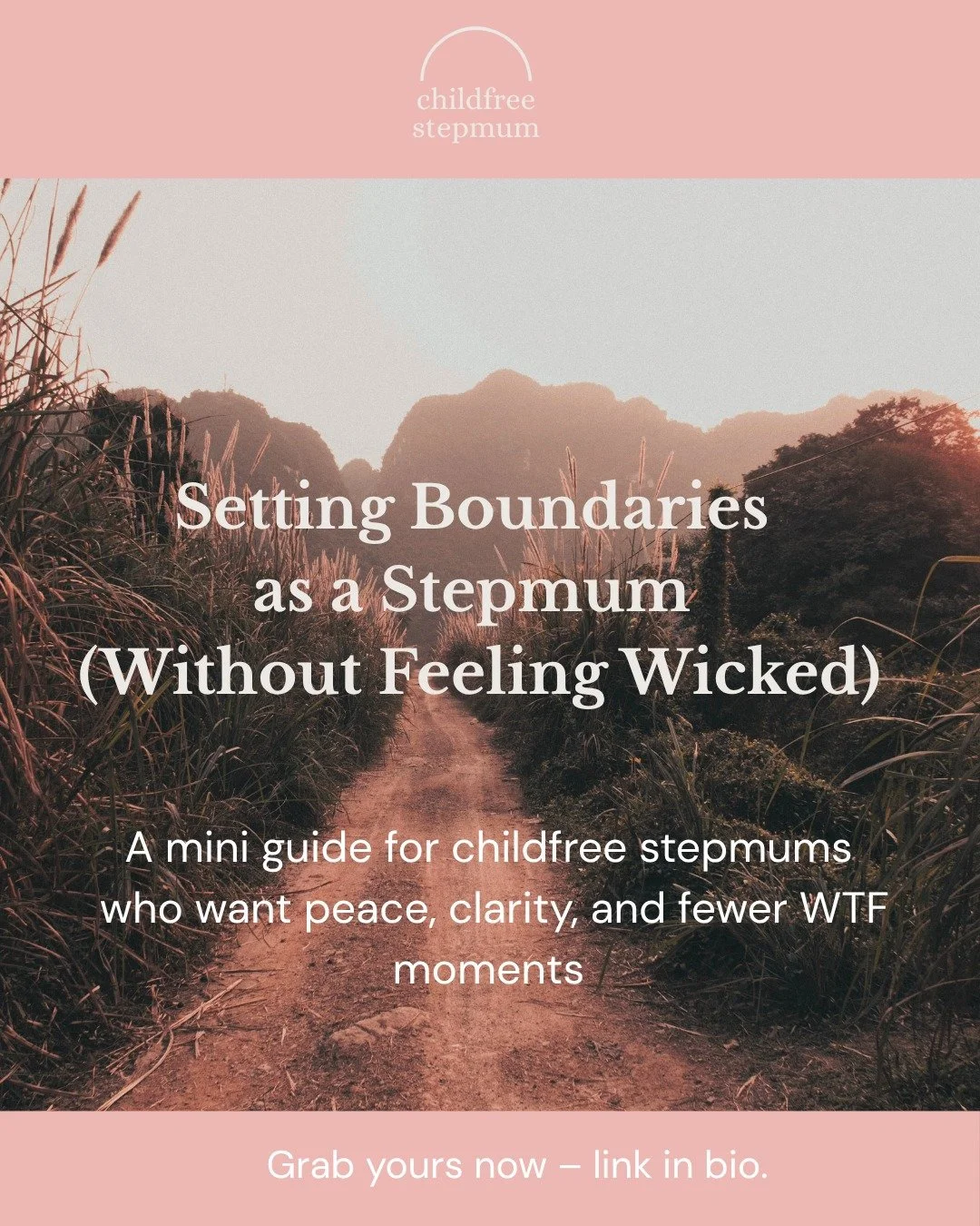 Boundaries come up constantly in conversations with childfree stepmums.
Not just knowing what they are – but how to hold them without feeling like the wicked stepmum.
So I made something.
Setting Boundaries as a Stepmum (Without Feeling Wick