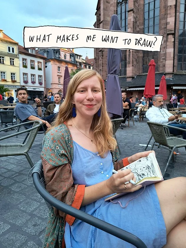 What makes me want to draw?