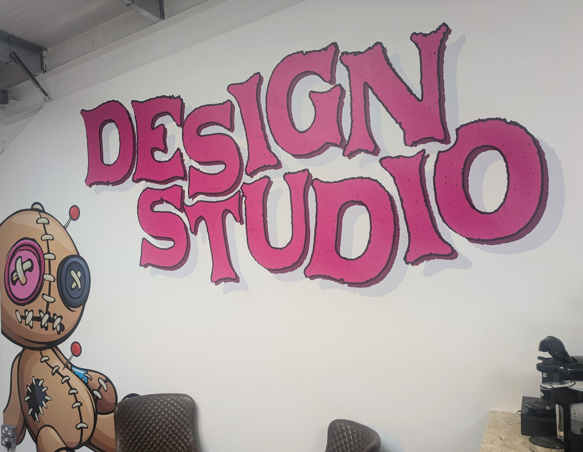 Wall Wraps - Digitally printed and cut to shape wall vinyl graphics