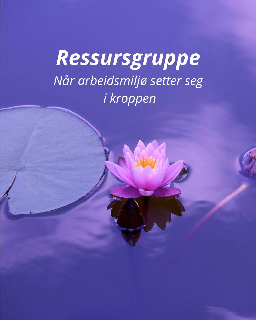 Når arbeidsmiljø setter seg i kroppen 