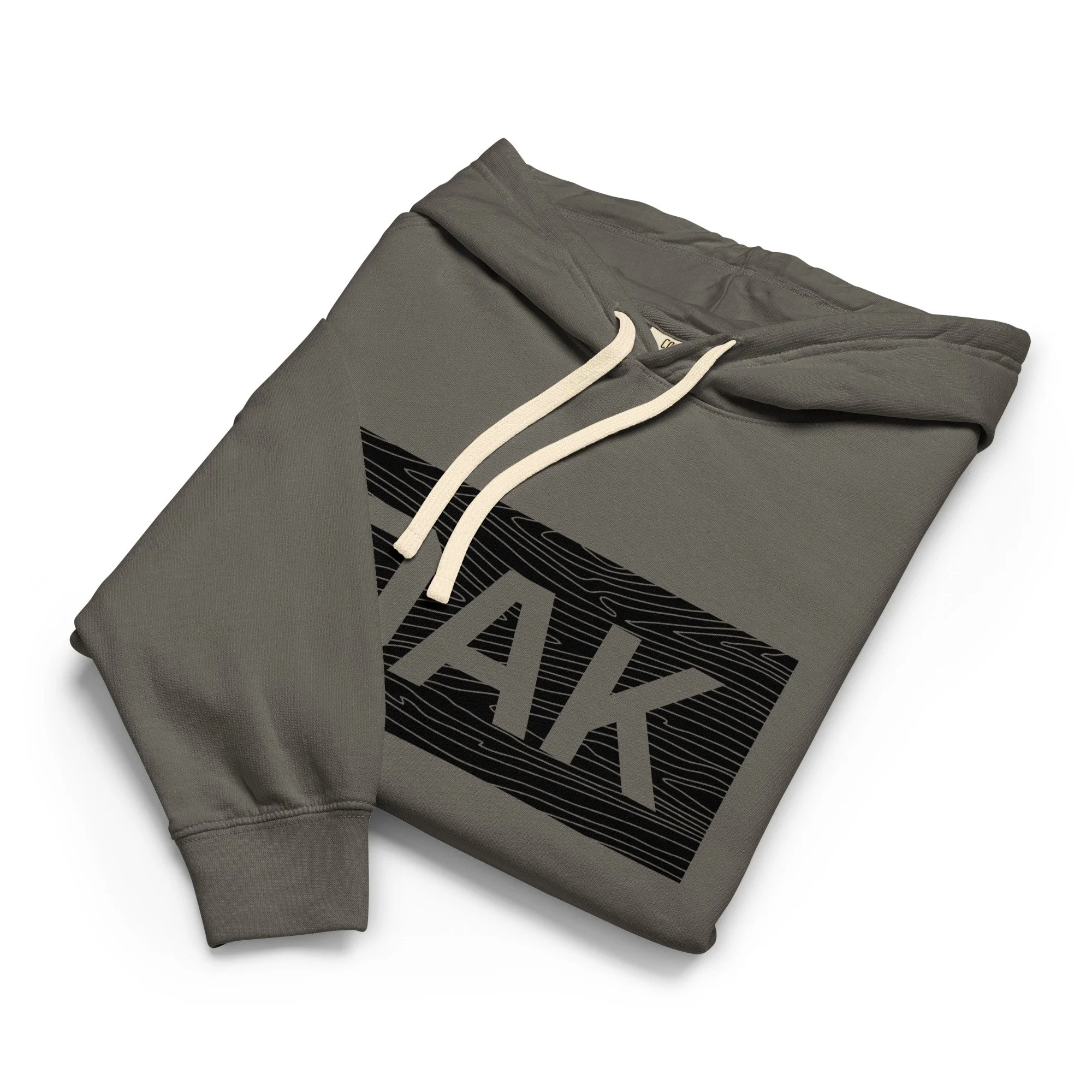 Solid OAK Garment Dyed Premium Hoodie