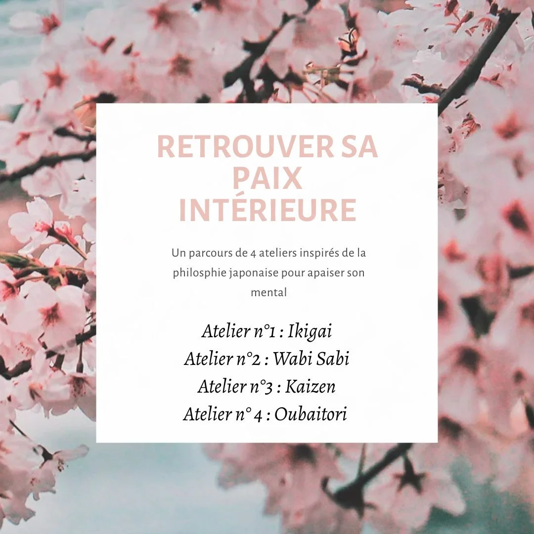🌿 4 ateliers pour avancer vers une vie plus douce, plus align&eacute;e, plus toi
Et si tu t&rsquo;offrais un espace pour te recentrer, respirer et avancer &agrave; ton rythme ?
Ces quatre ateliers compl&eacute;mentaires t&rsquo;invitent &agrave; exp