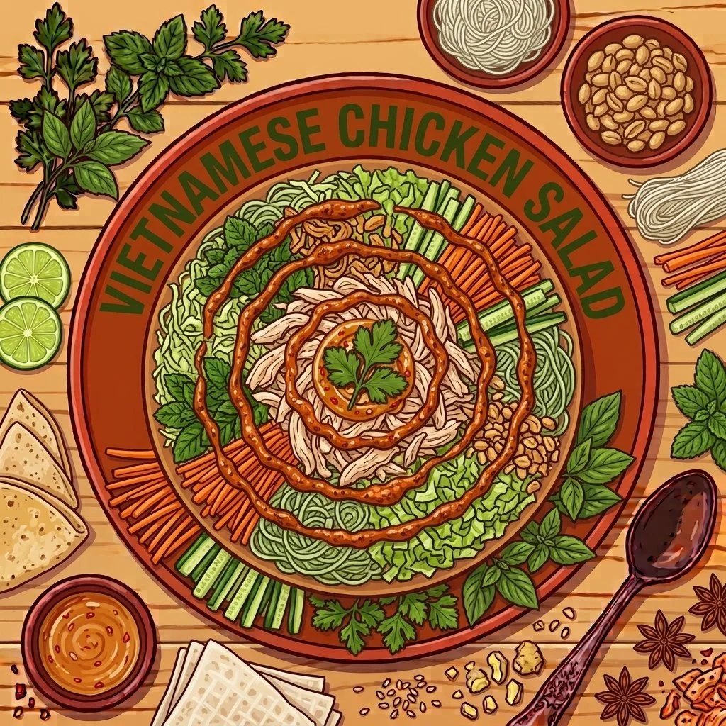 The Big Salad: Vietnamese Chicken Salad