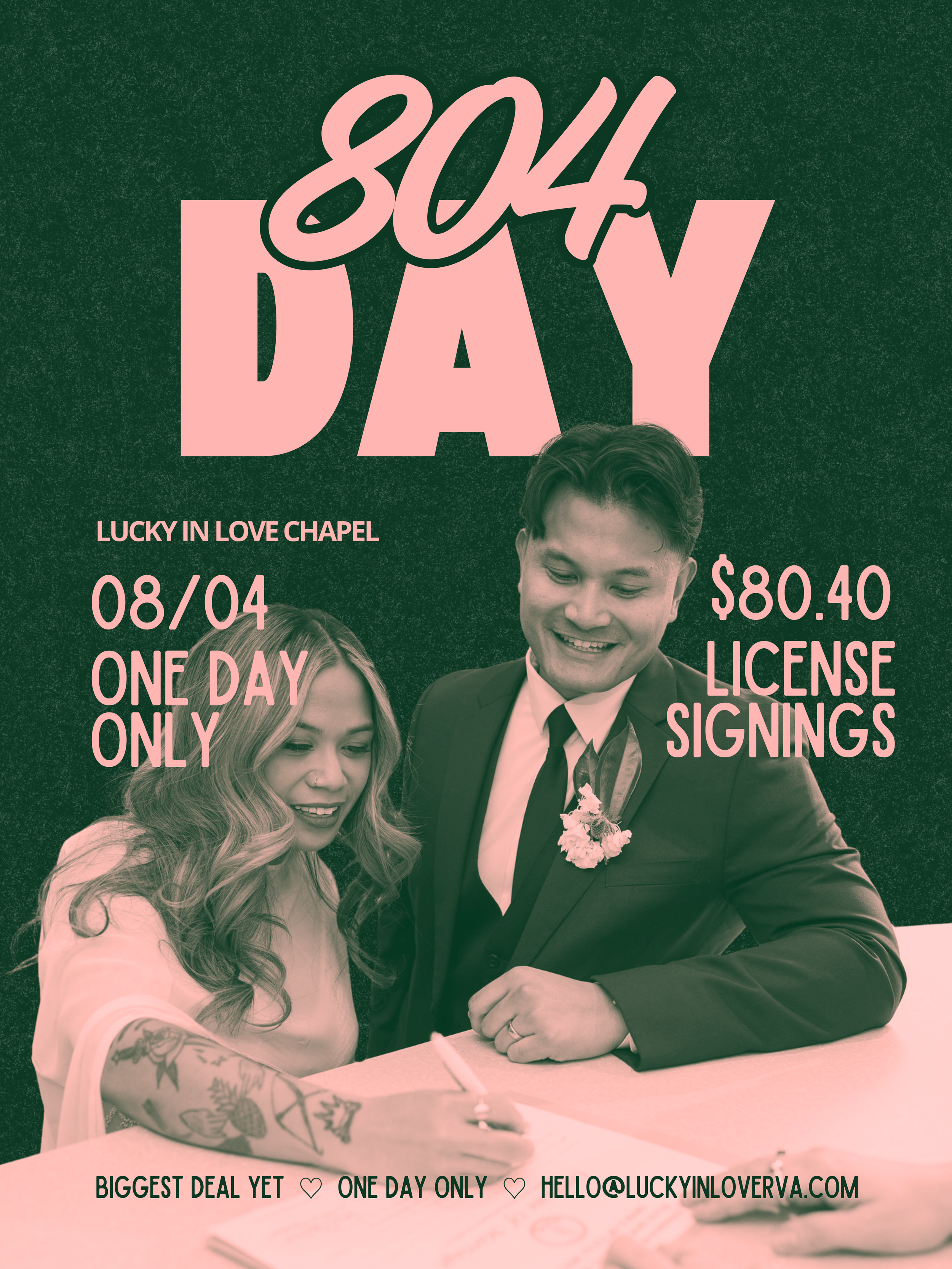 Lucky In Love's 804 Day Promotion