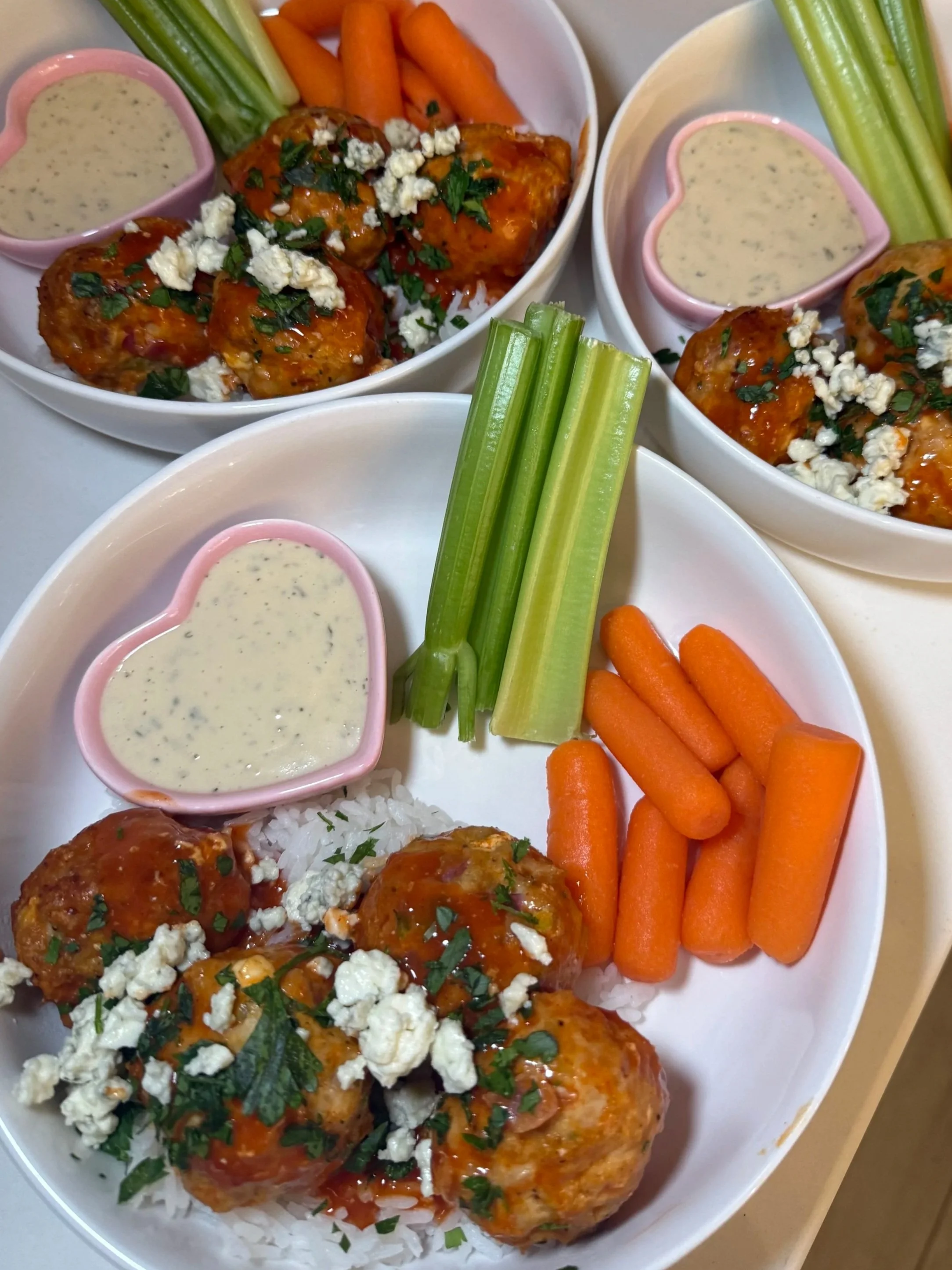 Buffalo Chicken Meatballs