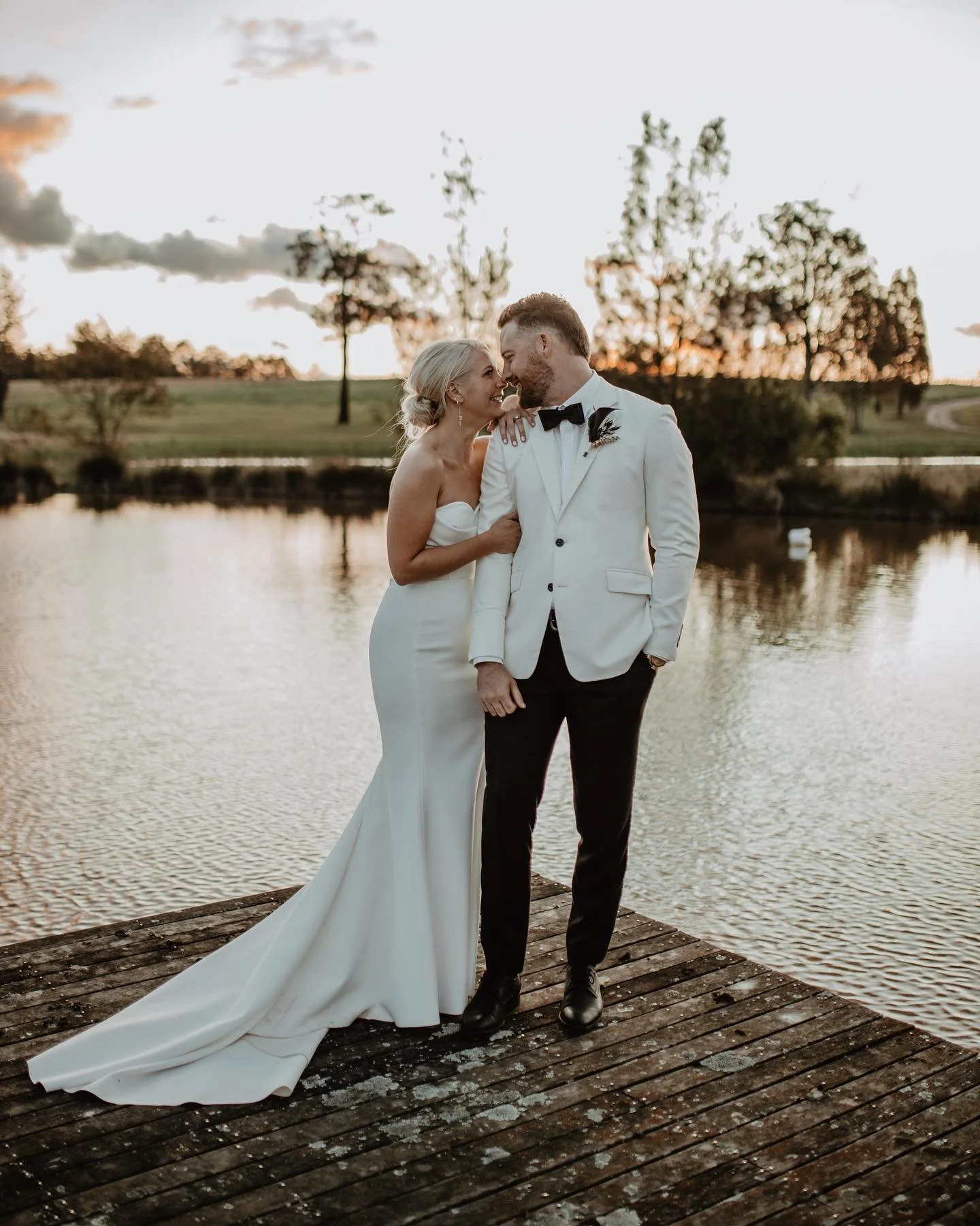 These two, their love, the vows (my goodness, the vows), the epic vendor line-up, the vibes from their friends and family&hellip;. I could go on and on about all of the things that made Dan and Britt&rsquo;s wedding so amazing. Until the mighty Newca
