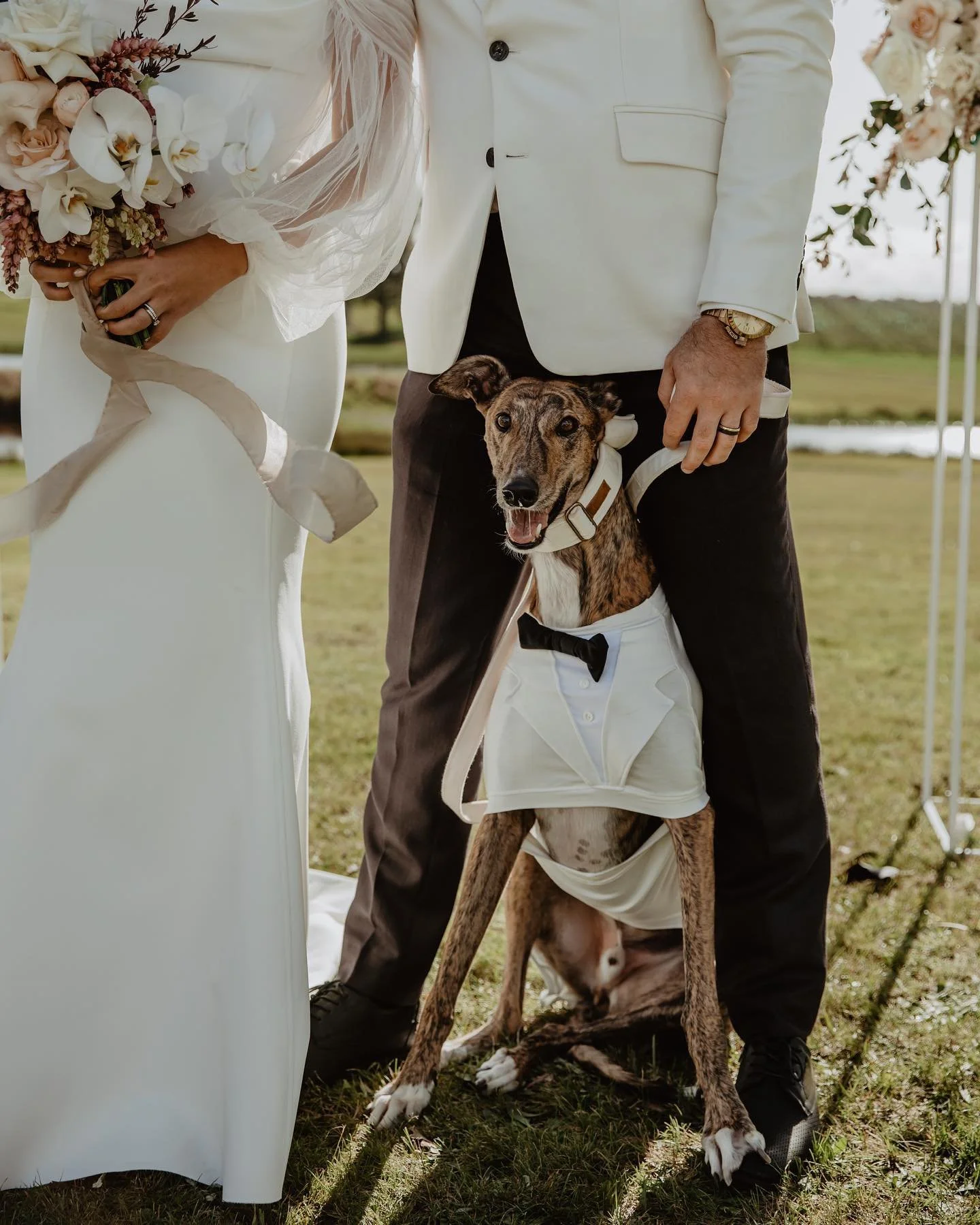 Brittney told me that even though he doesn&rsquo;t like to admit it, she knows Dan secretly loves their dog Tiger just as much as she does. So naturally I asked him the question during their ceremony and made him admit it once and for all. On camera.