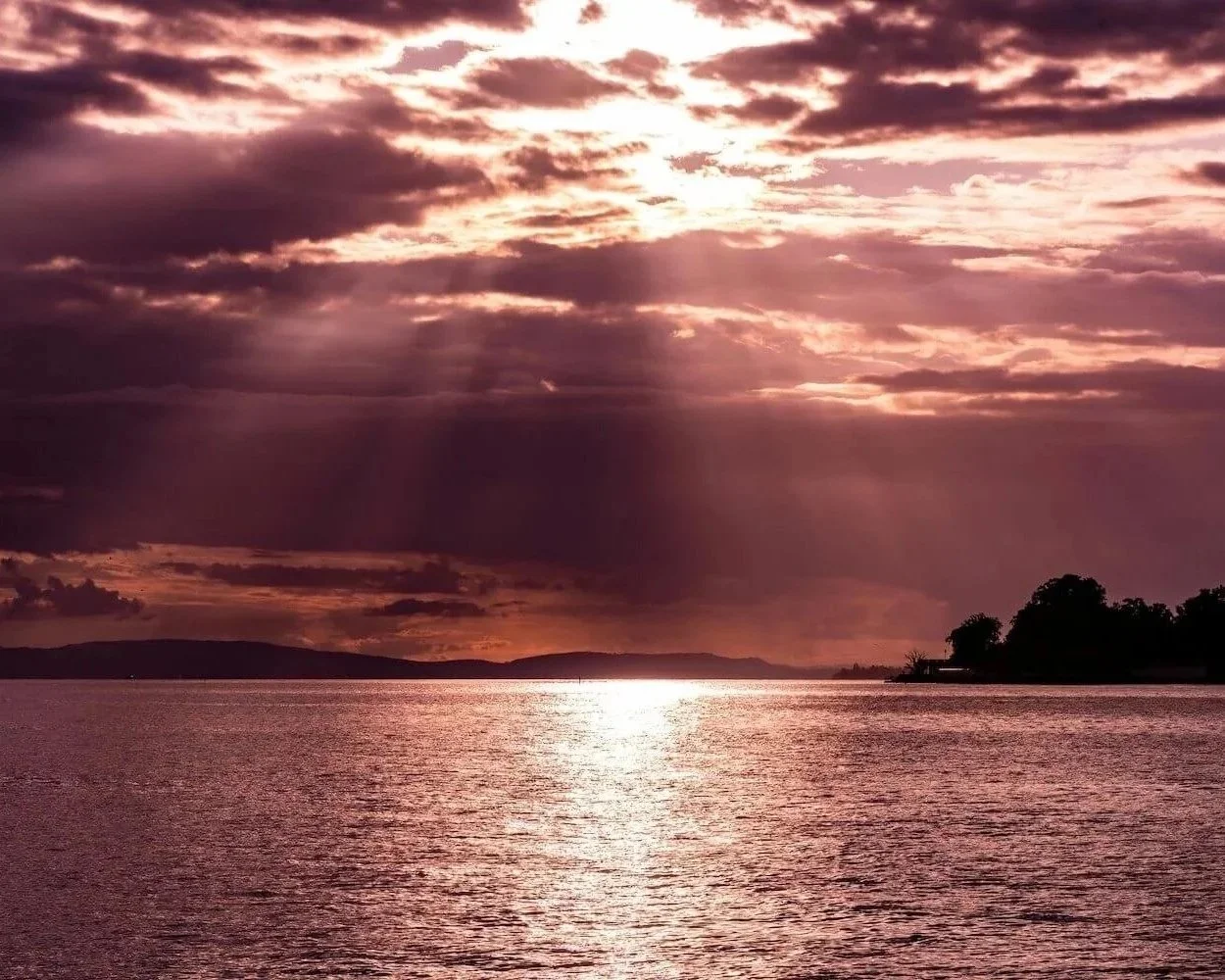 light after the storm has passed