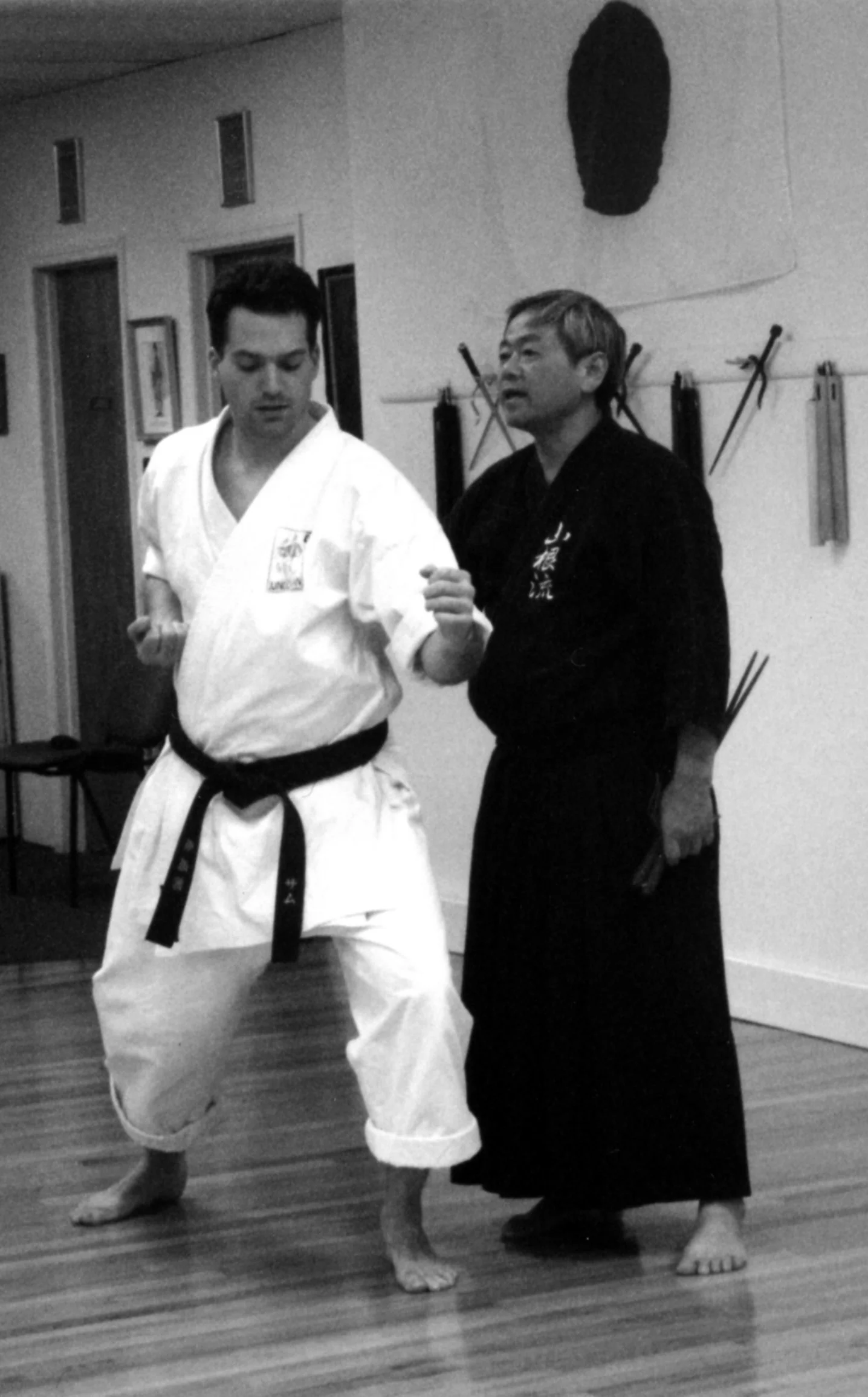 Saijutsu training with Oshiro Sensei