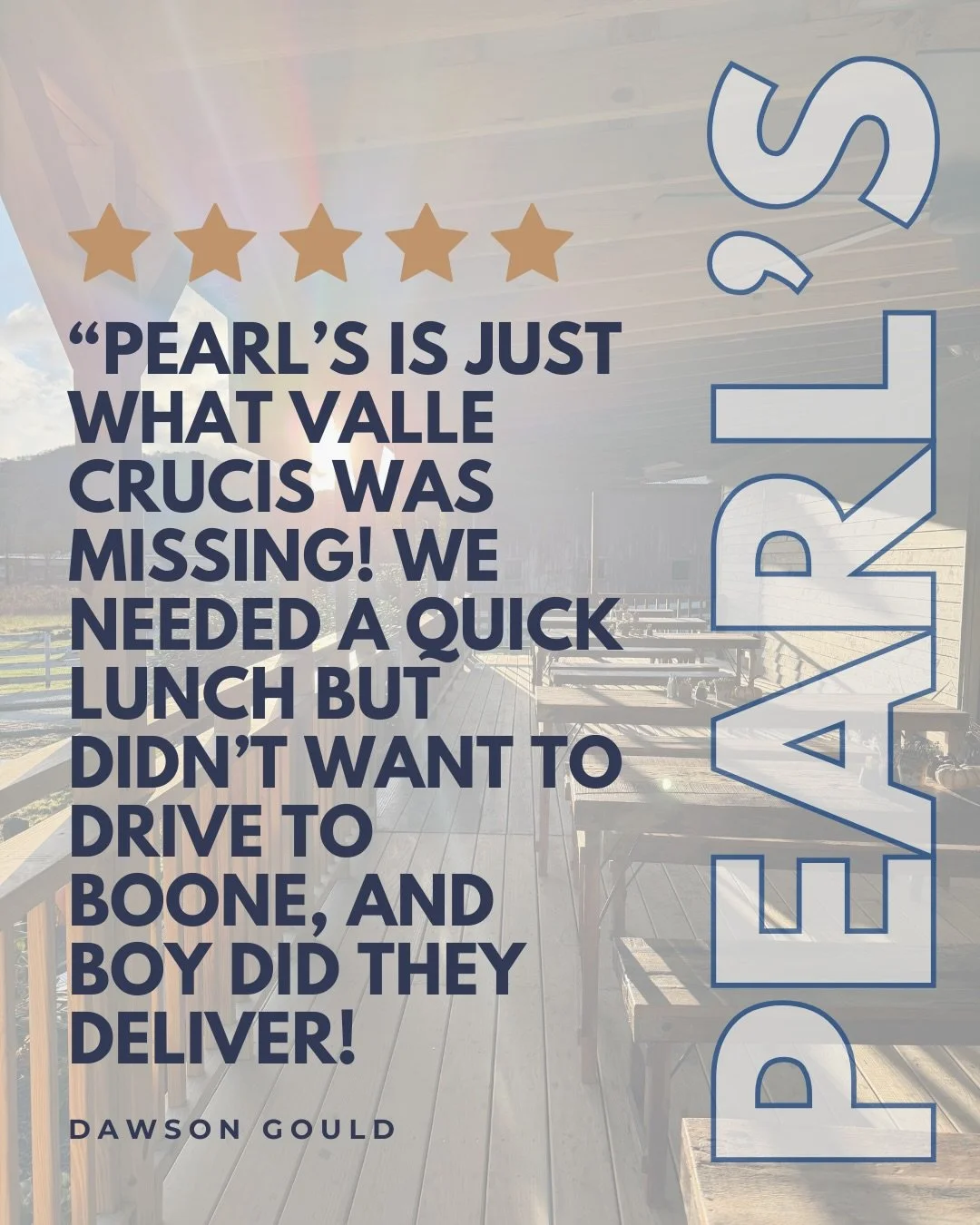 Did you know that leaving us a review is one of the best ways to support us? 🩵 We are incredibly grateful for all those who took time out of their day to provide us feedback - we couldn&rsquo;t do it without you!

#ValleCrucis #SupportLocal #PearlsK
