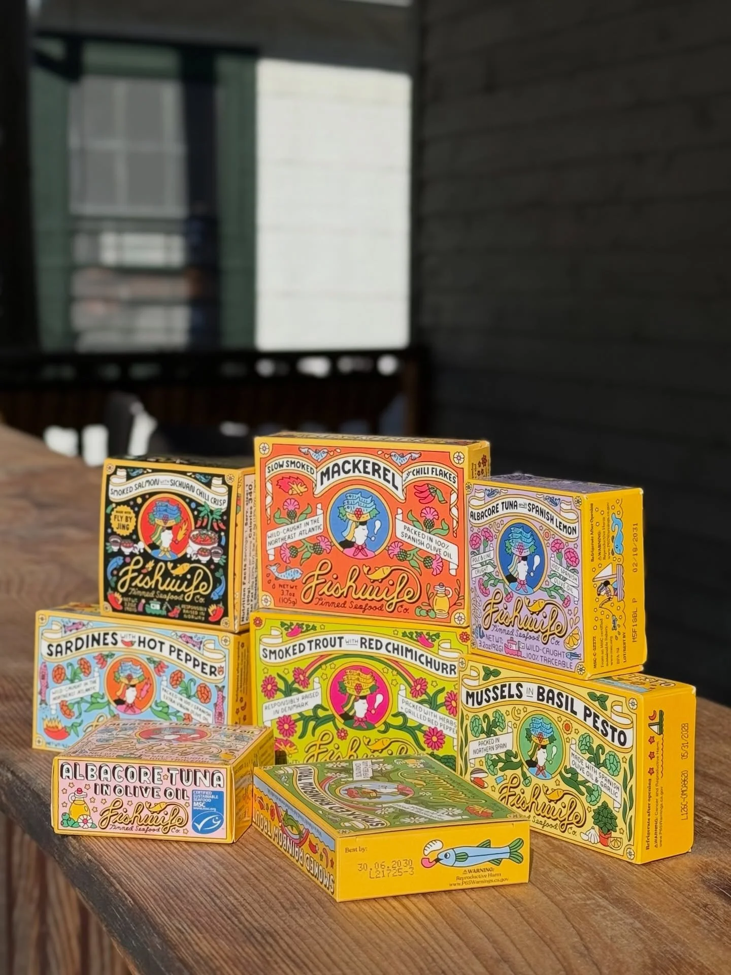 We&rsquo;re proud to carry Fishwife at Pearl&rsquo;s Kitchen&mdash;woman-owned, ethically sourced, and seriously good. A colorful lineup awaits. Try it out! 🐟

#ValleCrucis #SupportLocal #WesternNC