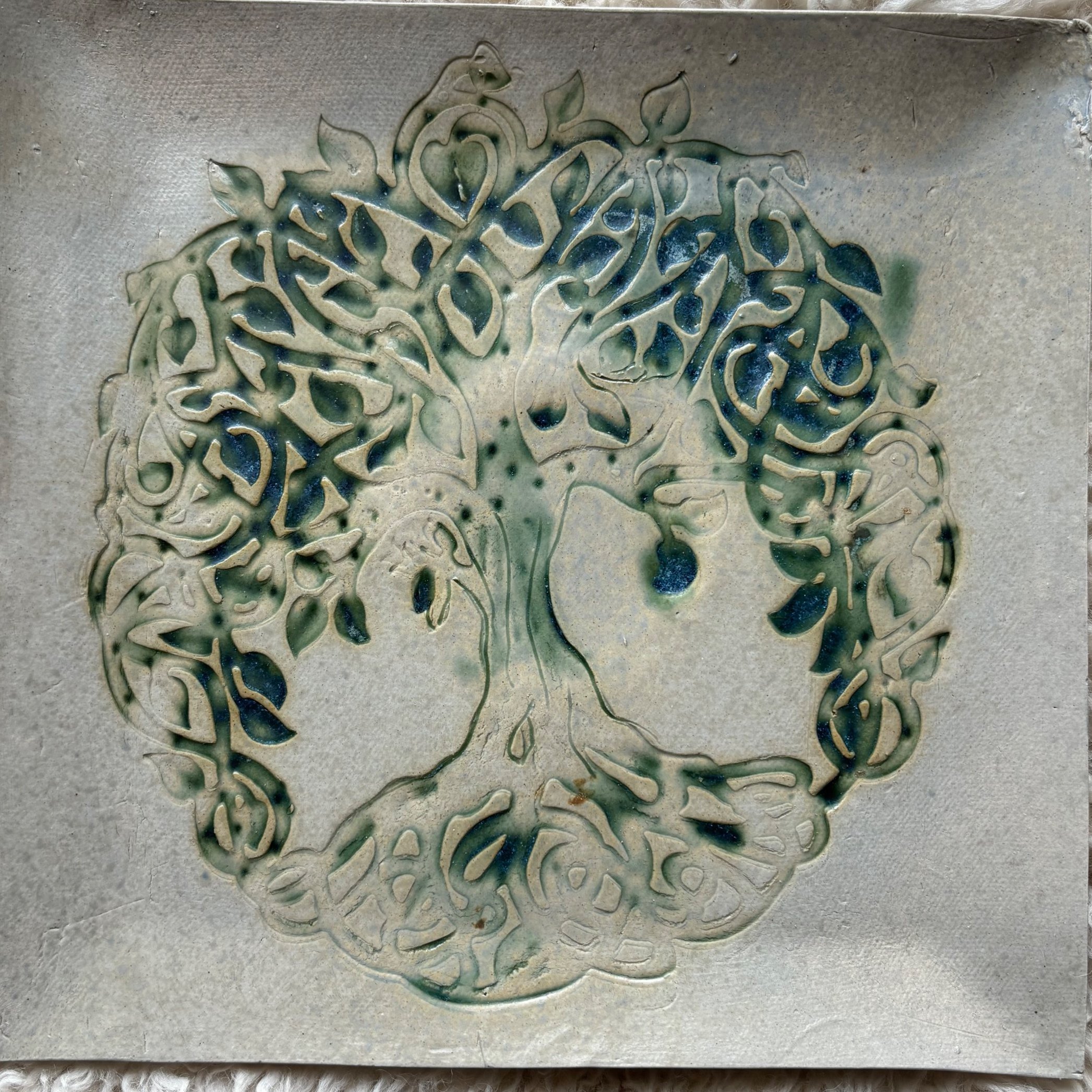 Enluminures- Plate