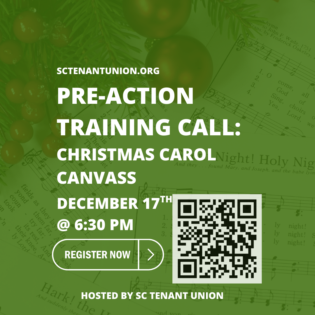 Pre-Action Training: Christmas Carol Canvass